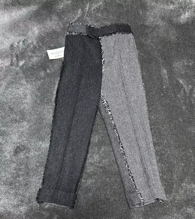 Thom Browne Thom Browne size0 Patchwork woolen men's trousers Size 36R - 1 Thumbnail