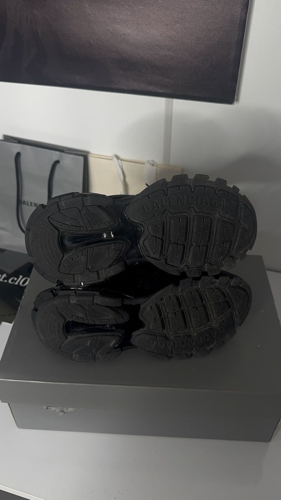 Balenciaga ✅Balenciaga Track 1 Clear Full Black 41 Low Size US 8 / EU 41 - 12 Thumbnail