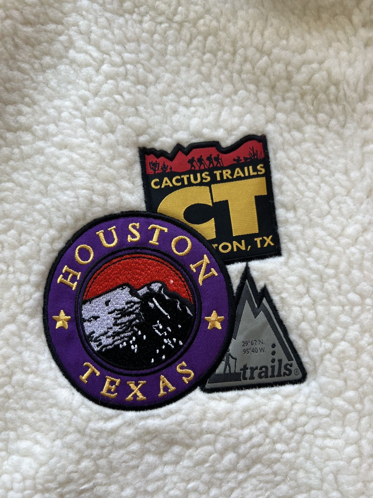 Travis Scott Cactus Jack Half Zip Sherpa Hoodie Size US L / EU 52-54 / 3 - 8 Thumbnail