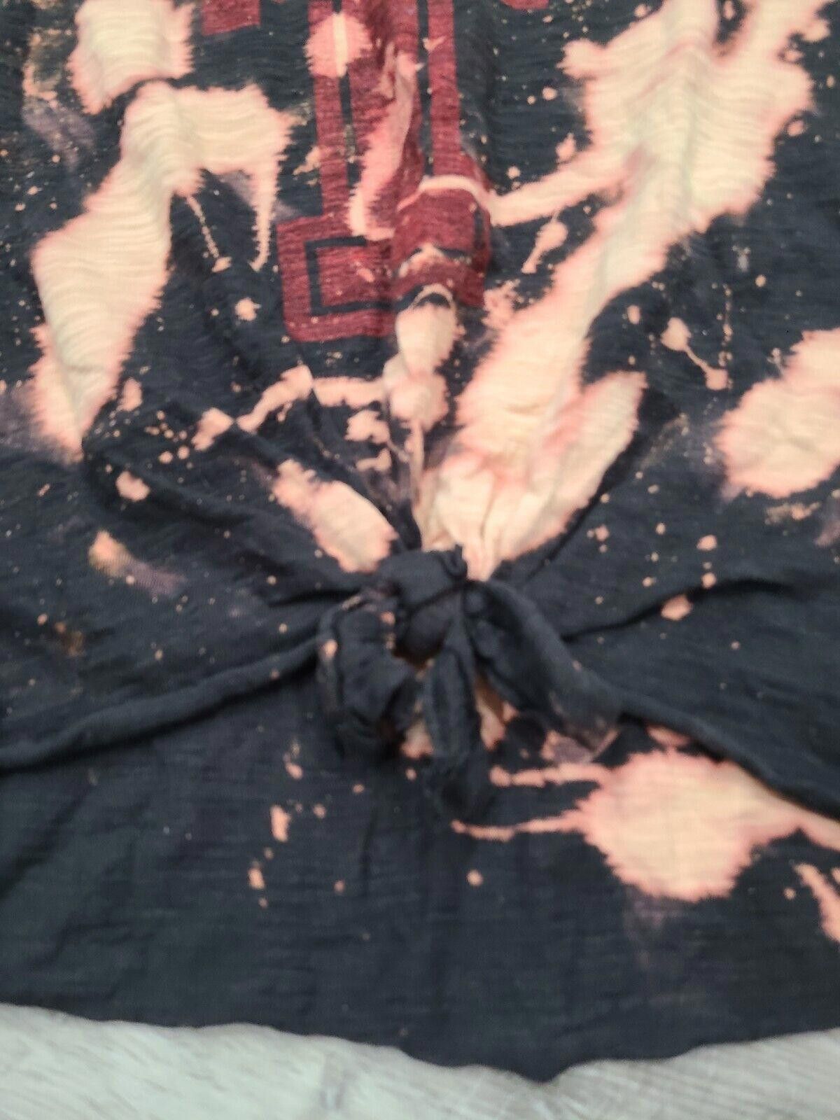 Designer Texas Tech Red Raiders Shirt Womens Small 47 Brand Bleached Size ONE SIZE - 4 Thumbnail