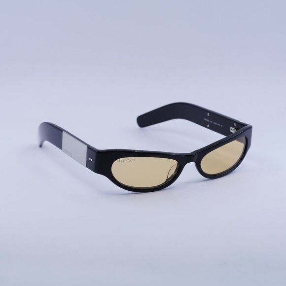 Gucci 🕶️ New Gucci GG1635S 001 Black/Brown Sunglasses Size ONE SIZE - 2 Thumbnail