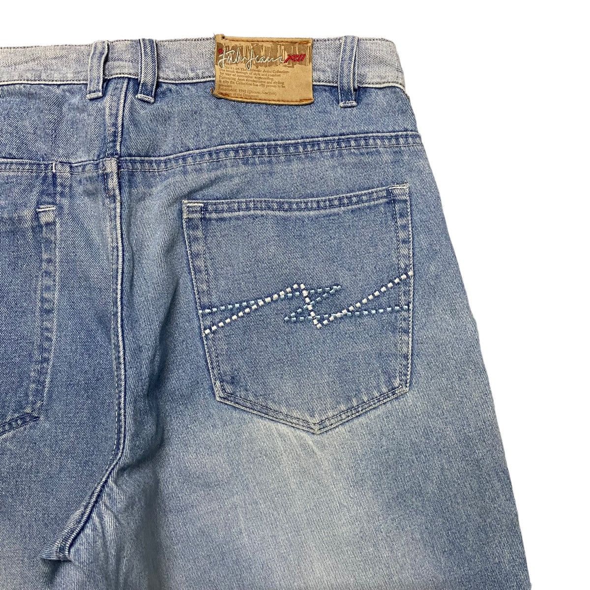 Fubu Vintage Y2K Fubu Denim Baggy Jeans Faded Blue Size US 36 / EU 52 - 12 Thumbnail