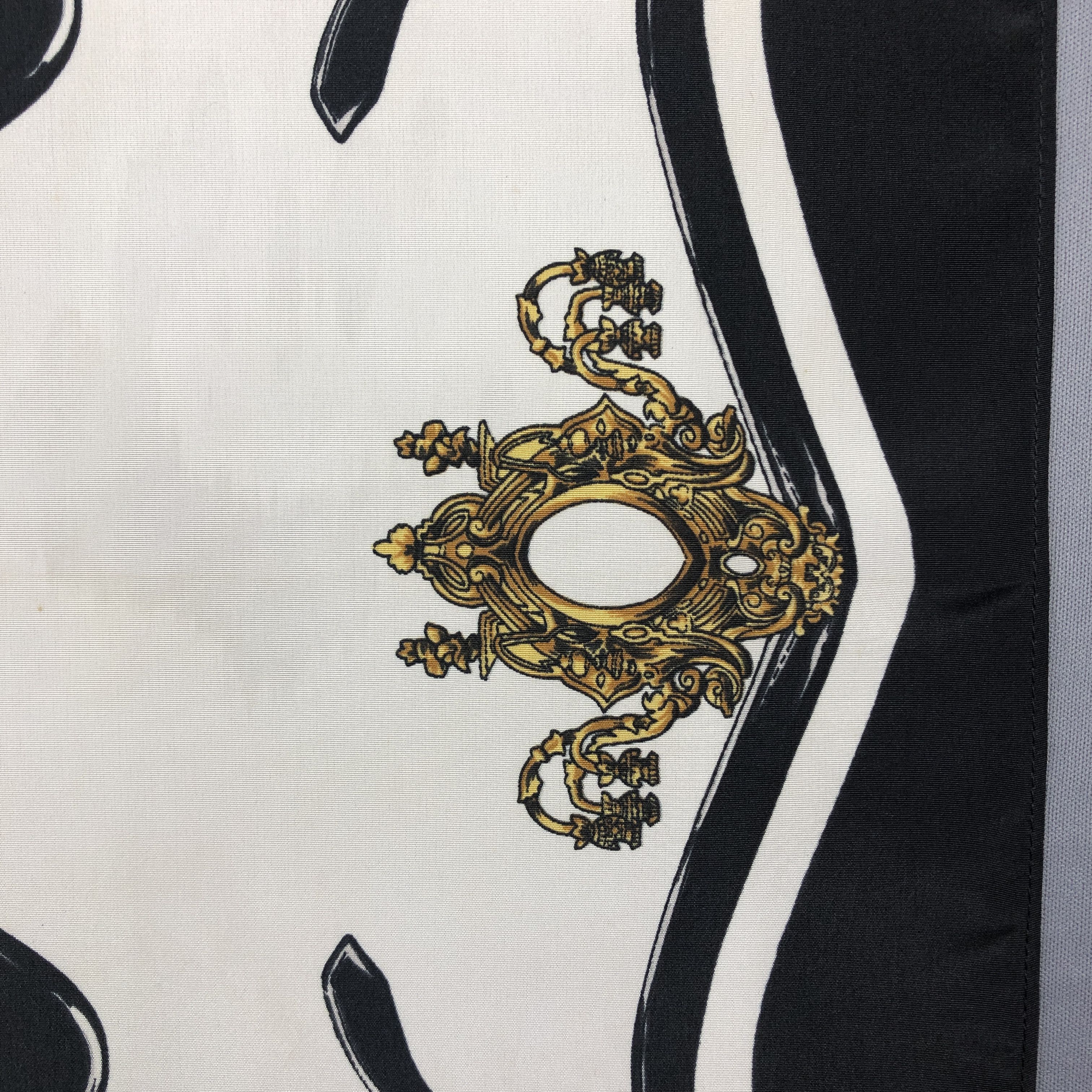 Japanese Brand Vintage Horse SILK Scarf Twill Stole Wraps Scarves Size ONE SIZE - 5 Thumbnail
