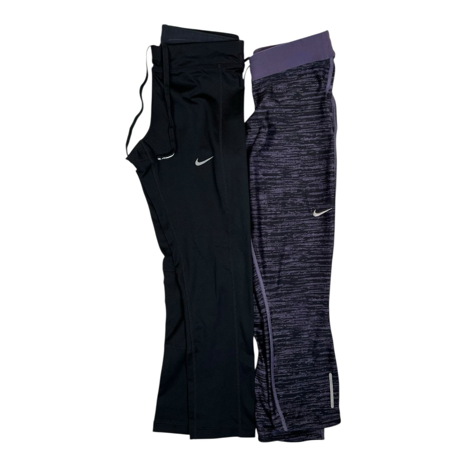 Nike Nike Dri-Fit Women's Athletic Leggings Cropped XS Lot Of 2 Size 24" / US 00 / IT 34 - 1 Thumbnail