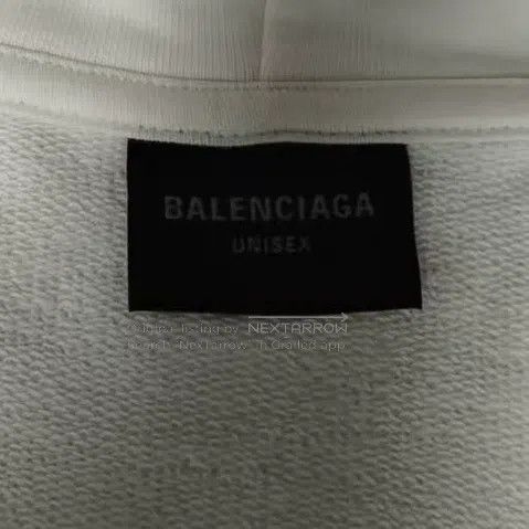 Balenciaga Balenciaga Letter and Number Print Hooded Zip Up Long Slee Size US L / EU 52-54 / 3 - 3 Thumbnail