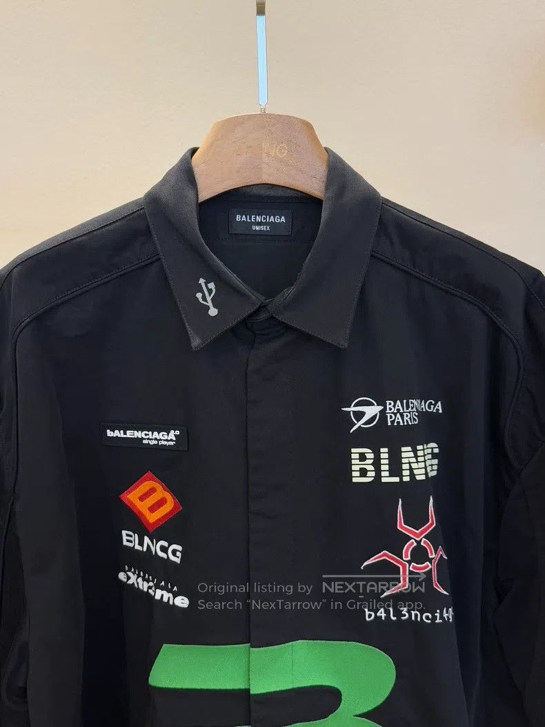 Balenciaga Balenciaga size 37 Art Painting Letter Embroidered Seven-E Size US S / EU 44-46 / 1 - 3 Thumbnail