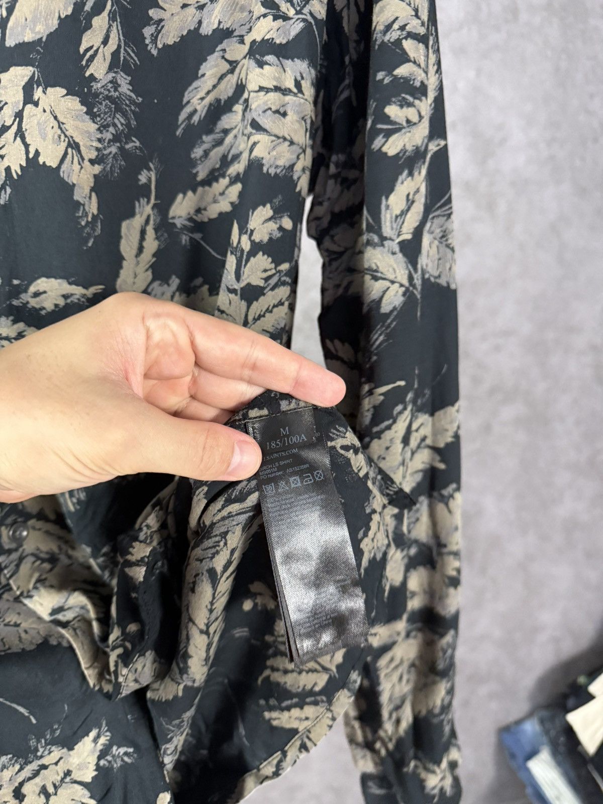Allsaints Allsaints art designer crazy shirt Size US M / EU 48-50 / 2 - 4 Thumbnail