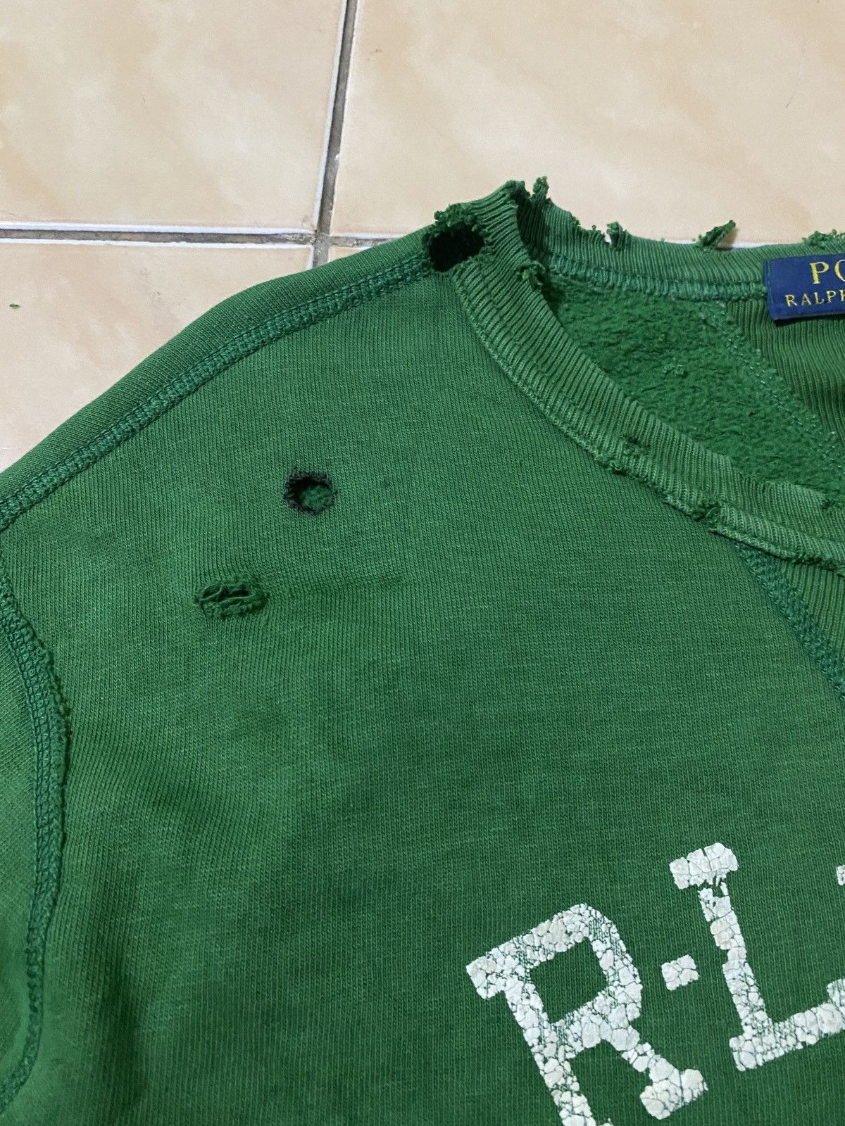 Polo Ralph Lauren VINTAGE 00’s POLO RALPH LAUREN WASHED DISTRESSED Size US M / EU 48-50 / 2 - 5 Thumbnail