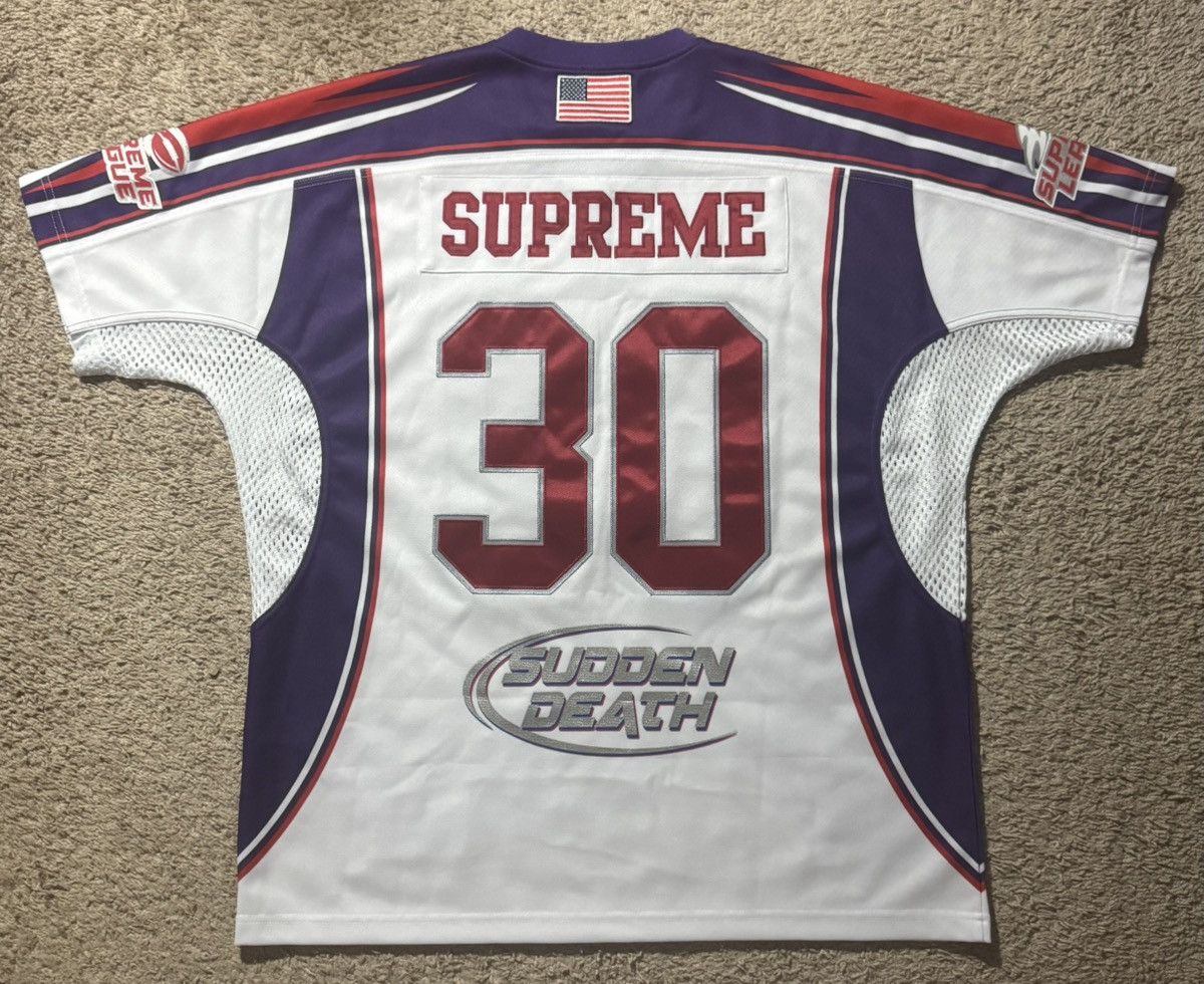 Supreme Supreme sudden death football jersey Size US L / EU 52-54 / 3 - 2 Thumbnail