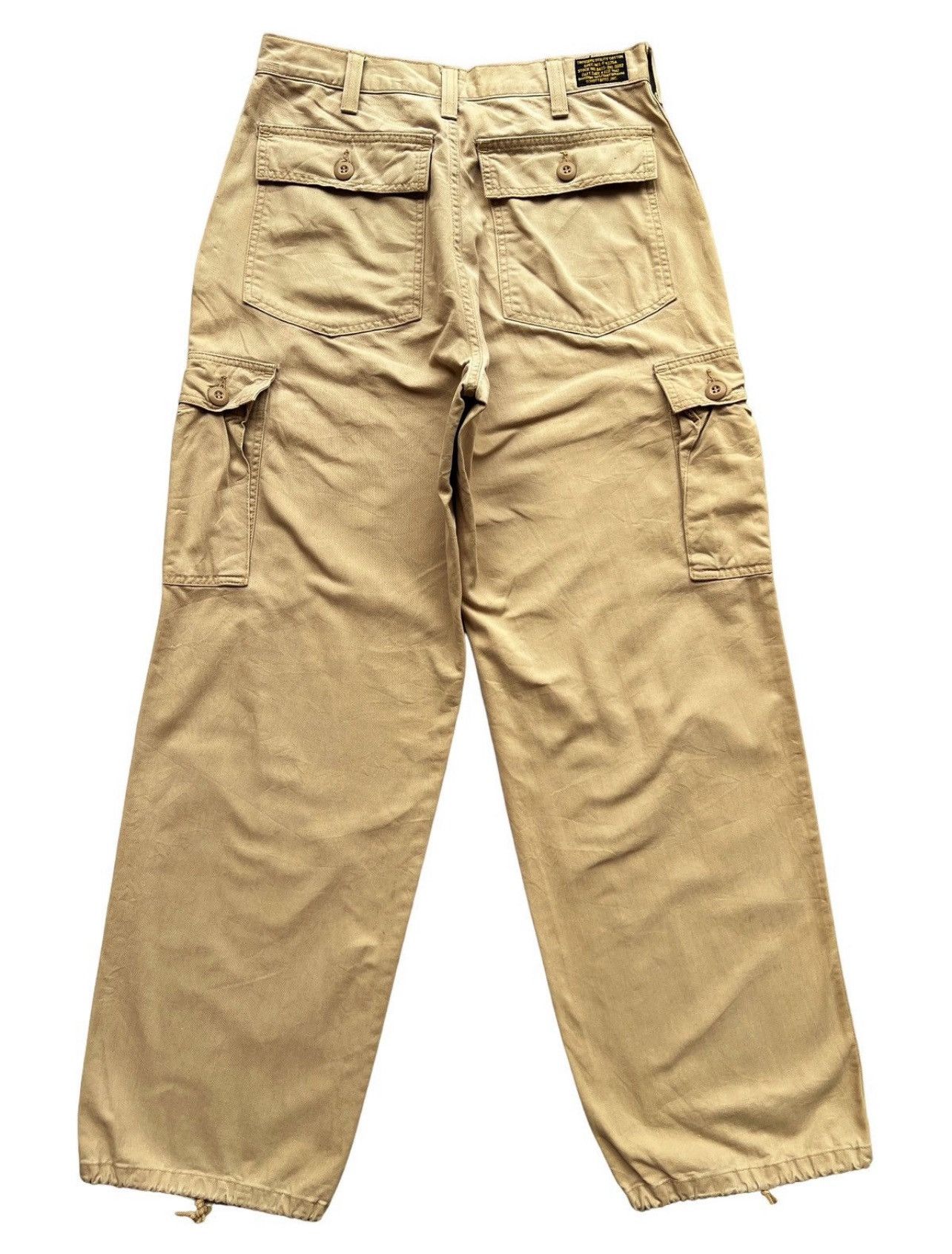 Schott Vintage Schott USA Military Cargo Parachute Pants 30x32 Size US 30 / EU 46 - 2 Thumbnail