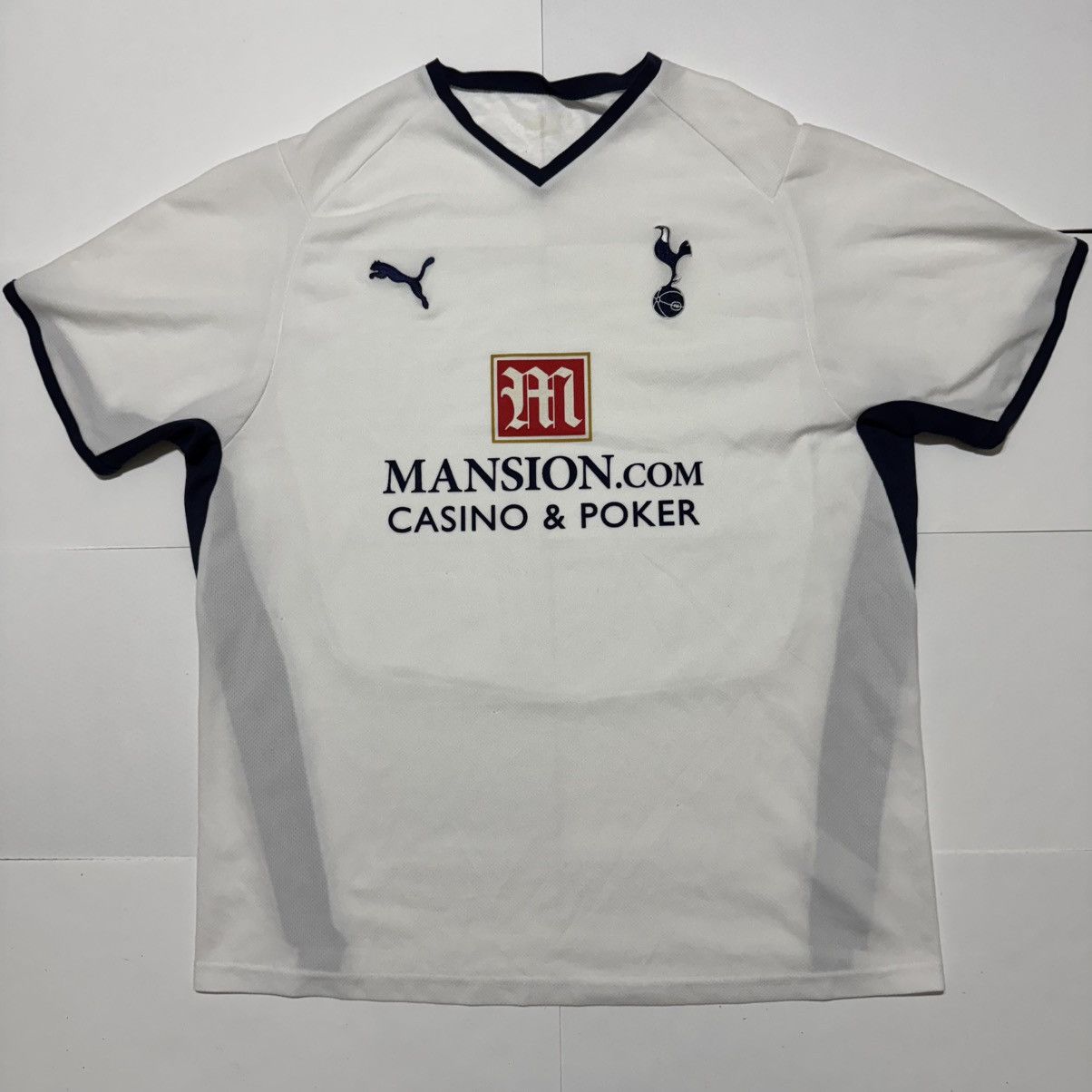 Puma × Vintage Puma Vintage Tottenham Hotspur 2008/09 Home Soccer Jersey Size US XL / EU 56 / 4 - 1 Thumbnail