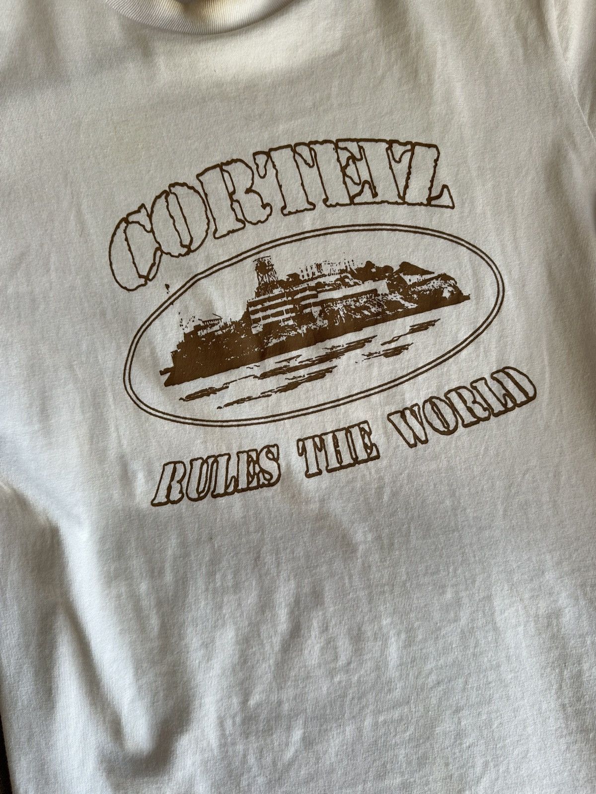 Corteiz Corteiz white Tee Size US M / EU 48-50 / 2 - 2 Thumbnail