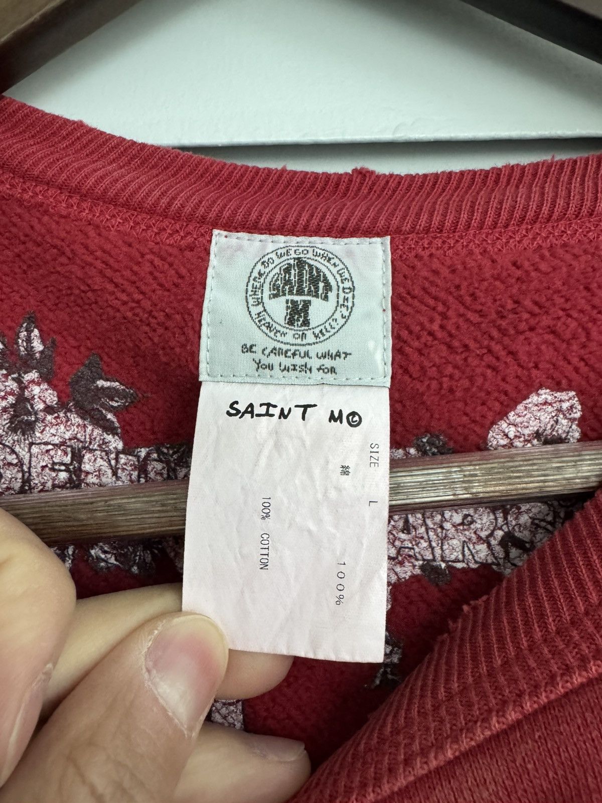 Saint Michael Saint Michael Sweatshirt Size US L / EU 52-54 / 3 - 5 Thumbnail