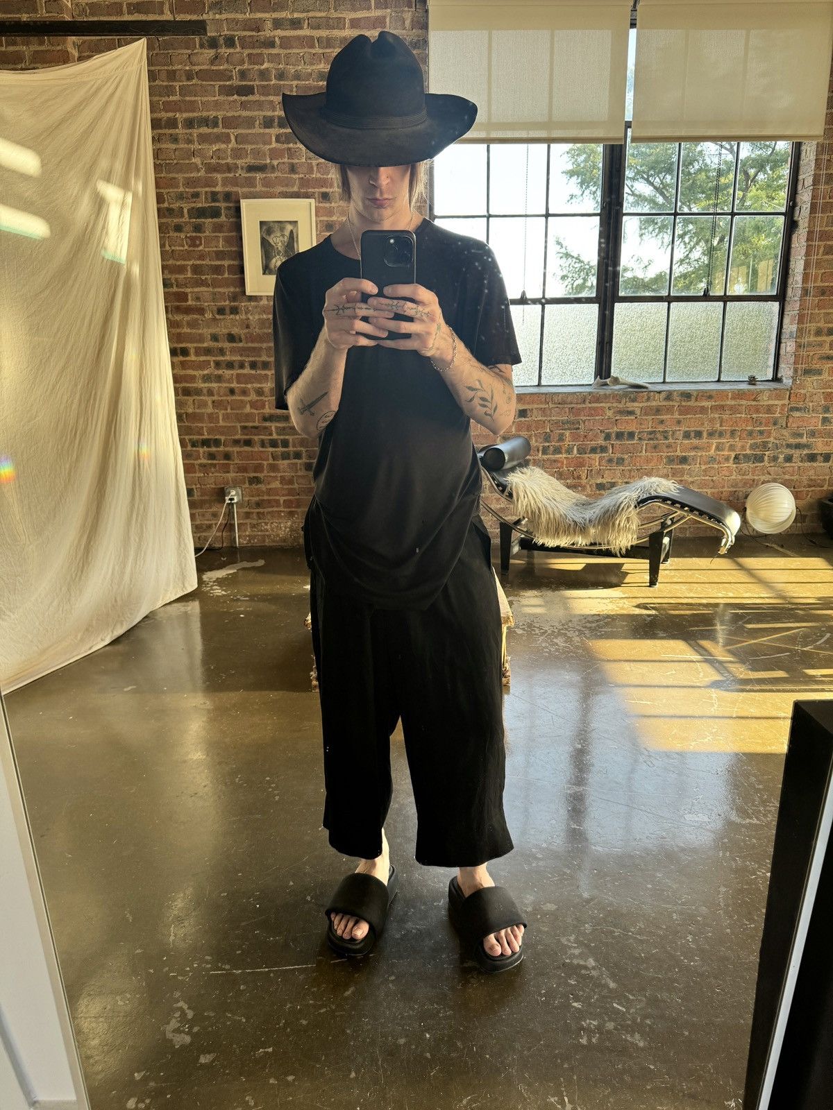 Yohji Yamamoto Yohji Yamamoto Cropped Trousers Size US 28 / EU 44 - 7 Thumbnail
