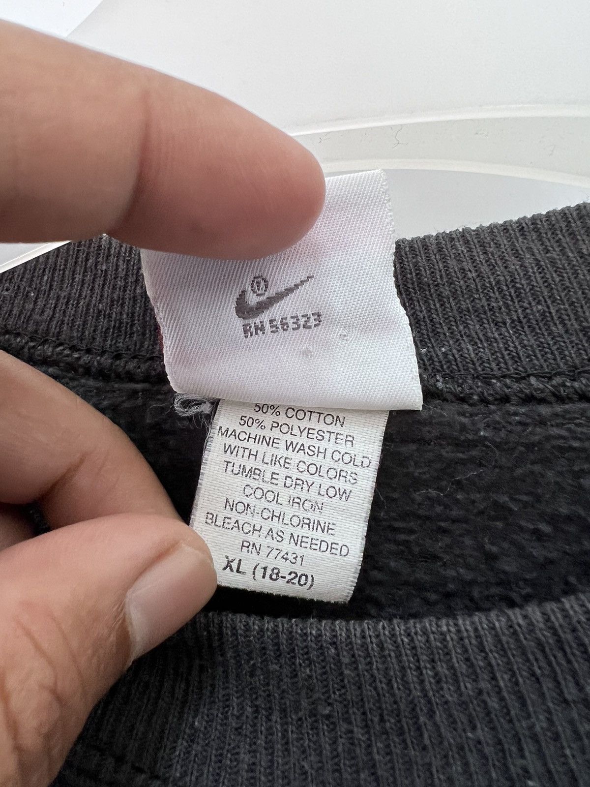 Jordan Brand 🔥 Vintage 90's Nike Grey tag Micheal Jordan Sweatshirt Size US S / EU 44-46 / 1 - 6 Thumbnail