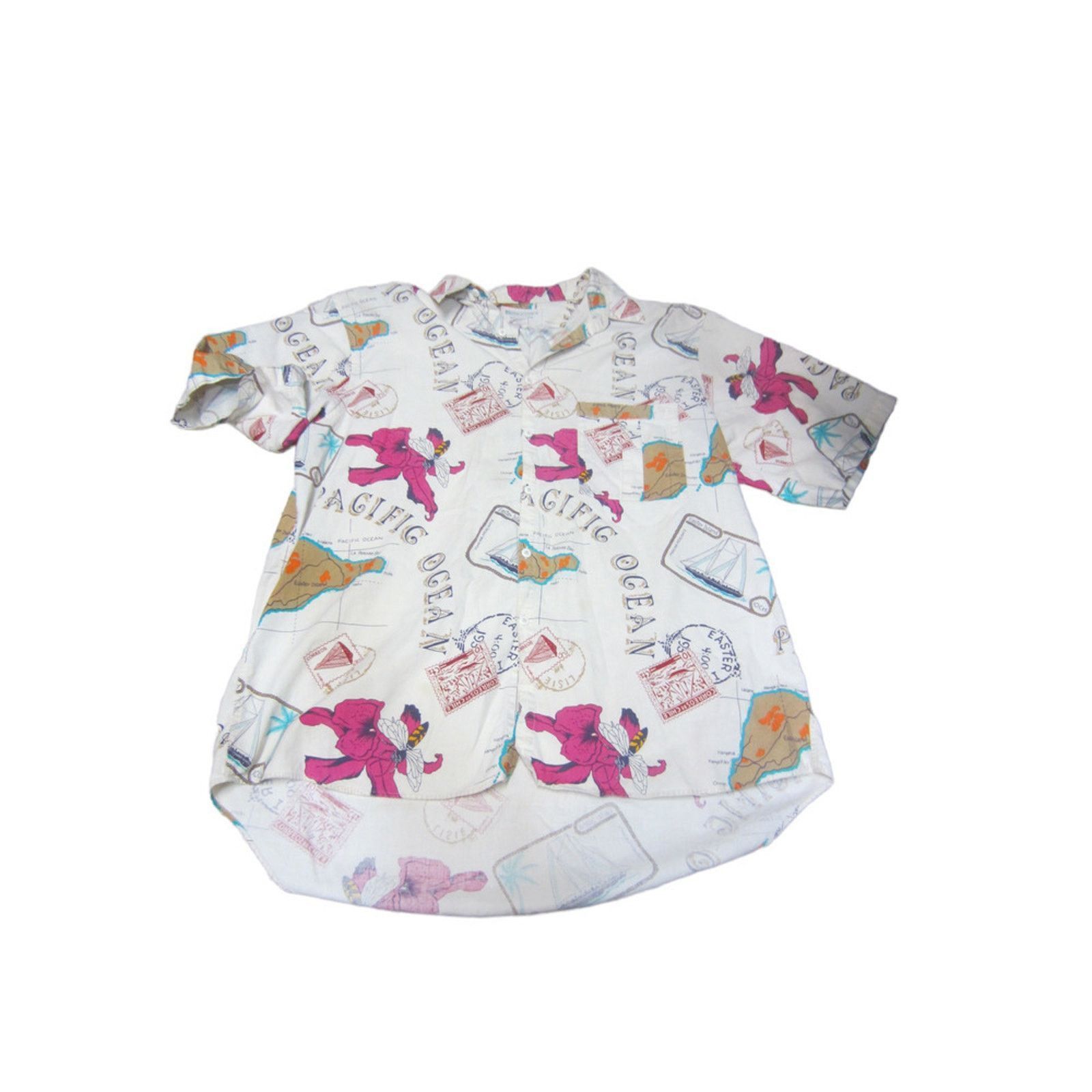 Other Bridgetown Traders Hawaiian Shirt Pacific Ocean Ivory L Size US L / EU 52-54 / 3 - 6 Thumbnail