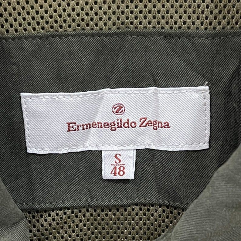 Designer × Ermenegildo Zegna Ermenegildo Zegna Utility Parka Military Style Button Jacket Size US M / EU 48-50 / 2 - 9 Thumbnail