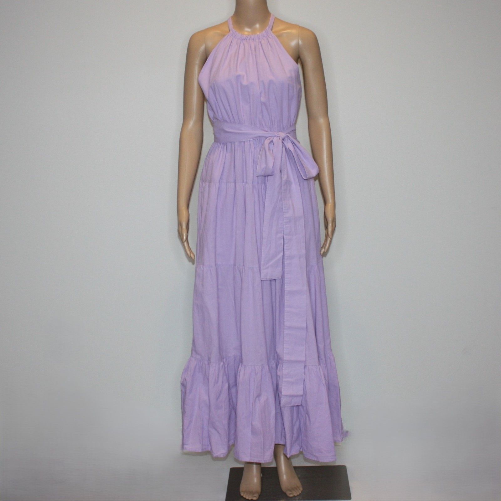Other Le Fafo Nicole Halter Neck Dress with Belt in Lilac Color Size S / US 4 / IT 40 - 5 Thumbnail