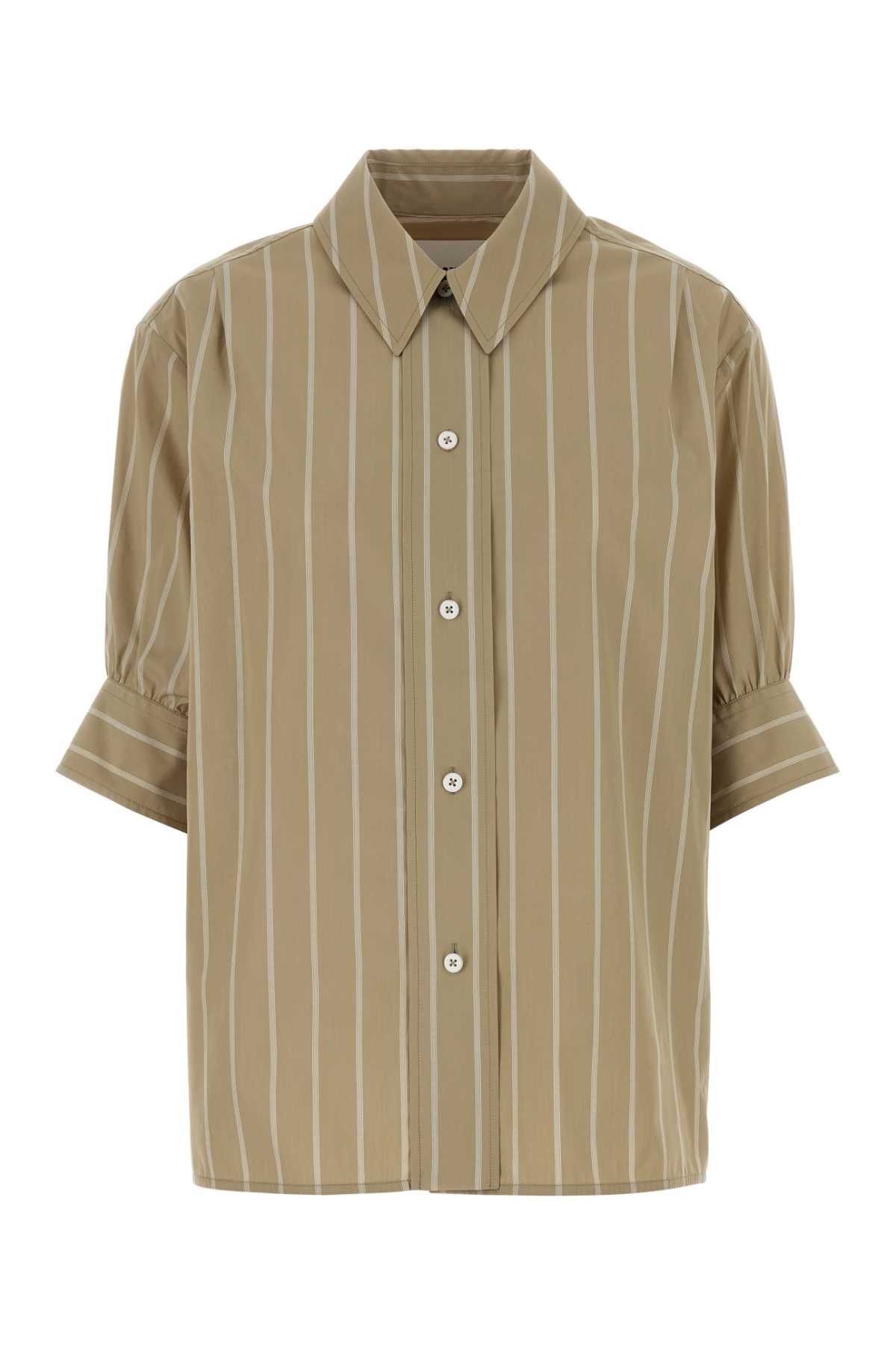 Jil Sander Embroidered Poplin Shirt Size S / US 4 / IT 40 - 1 Thumbnail