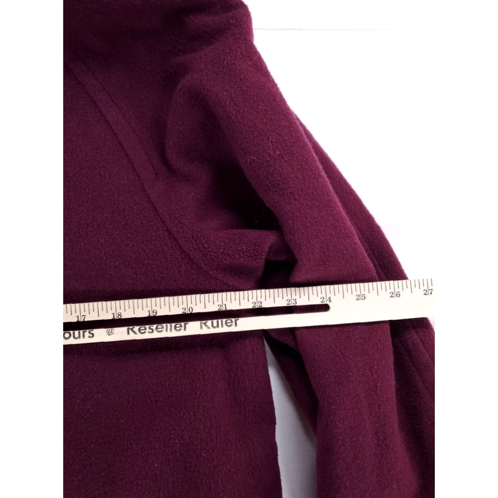 Vintage VINTAGE LL Bean Jacket Womens S Overcoat Wool Nylon Alpaca Purple Purple 80s Coat Small Imperfection Women S Size S / US 4 / IT 40 - 6 Thumbnail