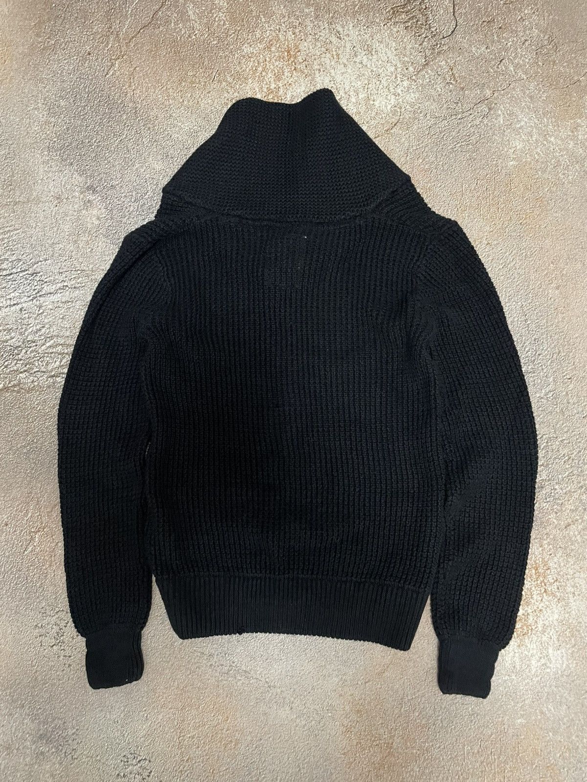G-Star Vintage Gstar Heavy Cotton Knit Black Sweater Size US S / EU 44-46 / 1 - 9 Thumbnail