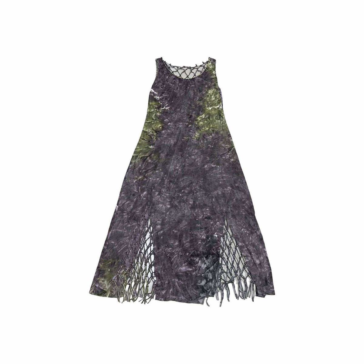 14th Addiction 🔥Japanese Y2K Taku Acid Tie Dye Mesh Dress If Six Was Nine Size M / US 6-8 / IT 42-44 - 1 Thumbnail