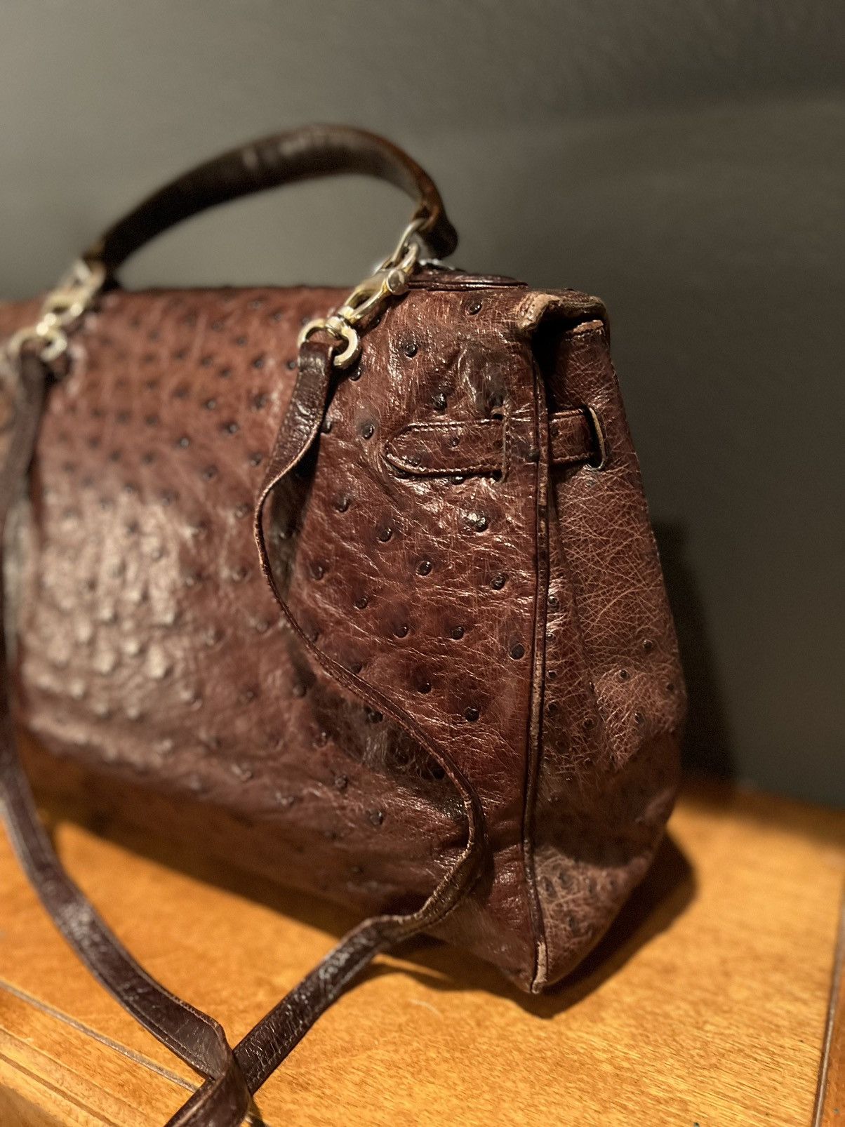 SoSo RARE SISO Early 2000's BIRKIN Style Kelly Bag Size ONE SIZE - 18 Thumbnail