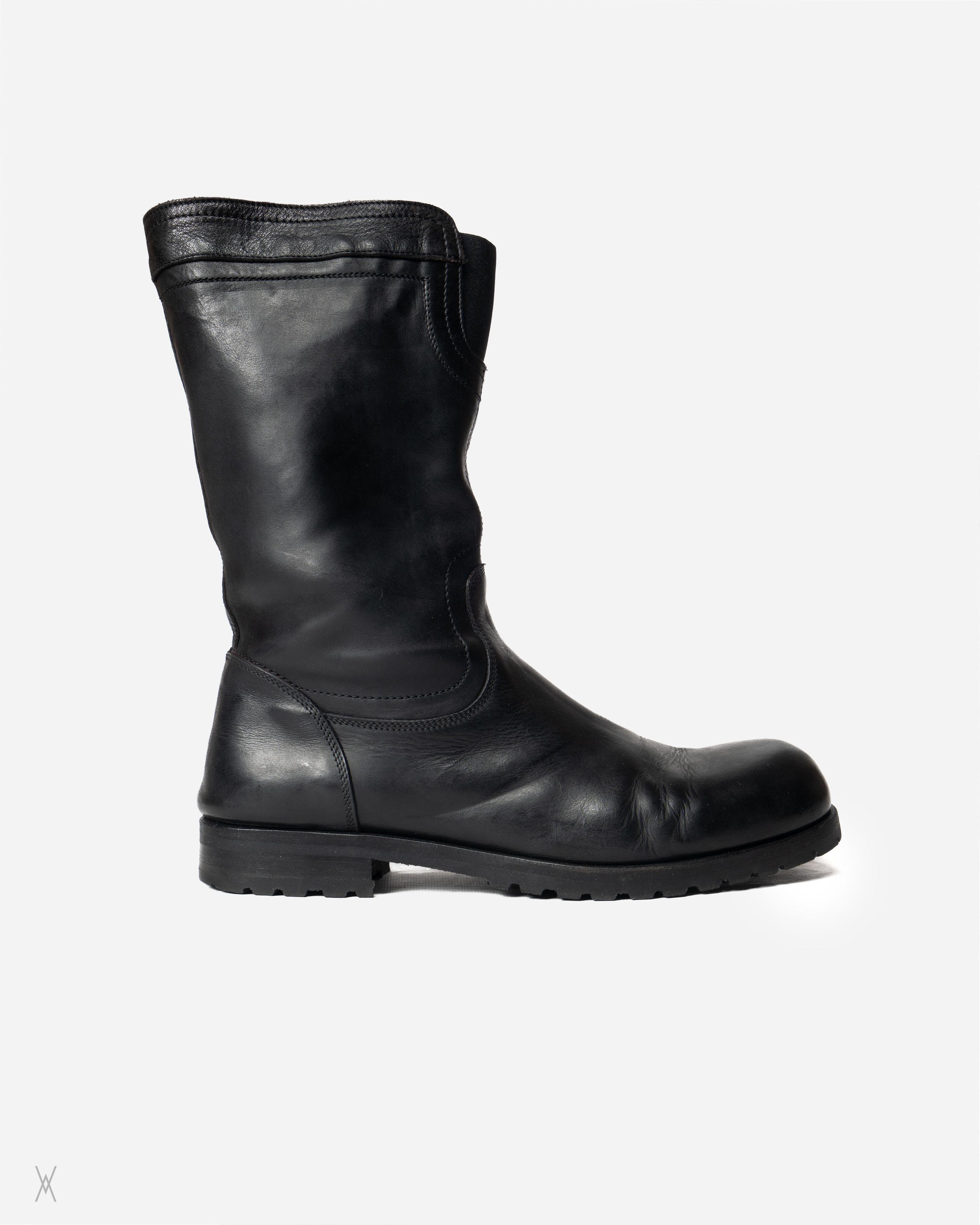 Jil Sander Jil Sander leather moto boots Size US 9 / EU 42 - 1 Thumbnail