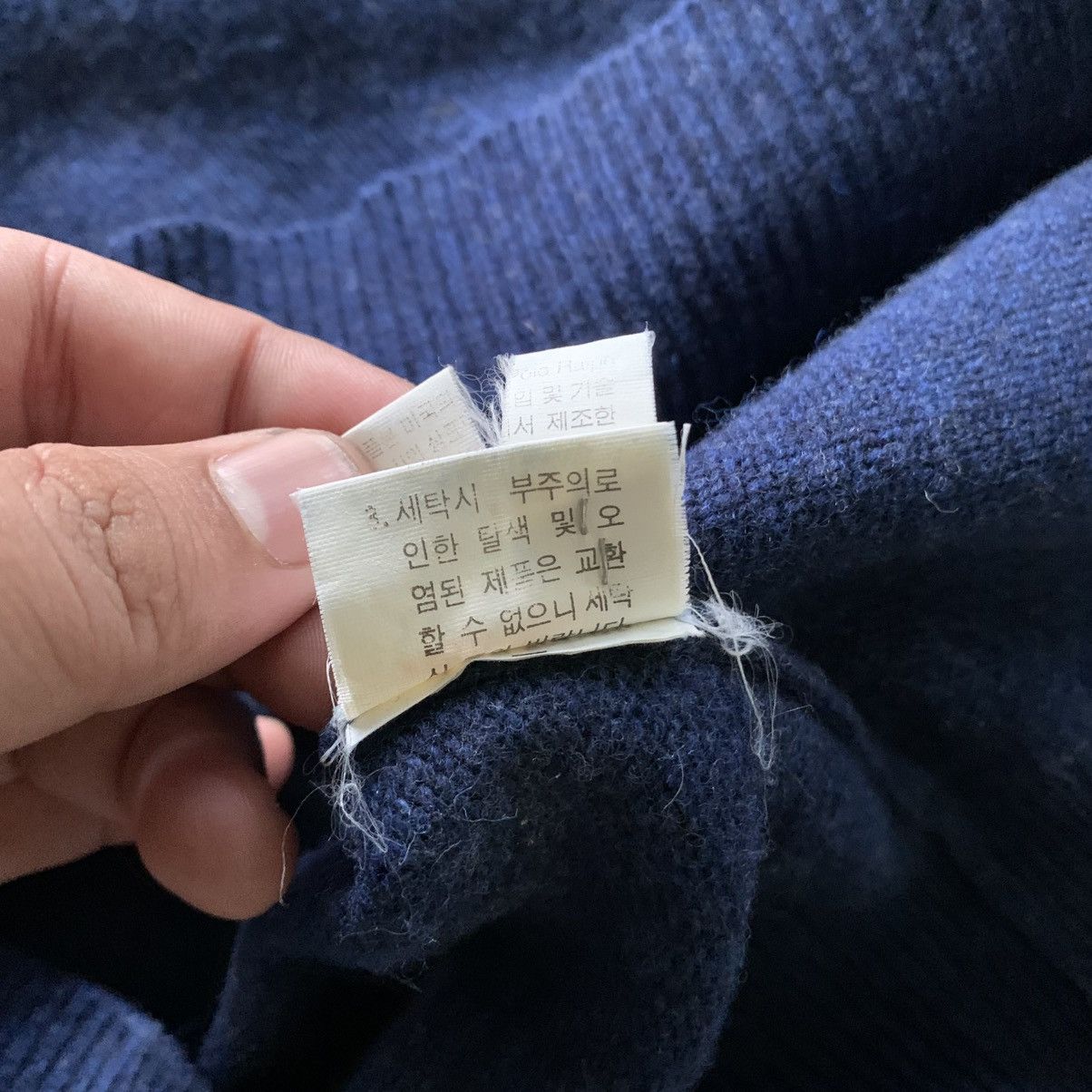 Polo Ralph Lauren Polo Ralph Lauren knit Vest Blue on Blue Size US L / EU 52-54 / 3 - 4 Thumbnail