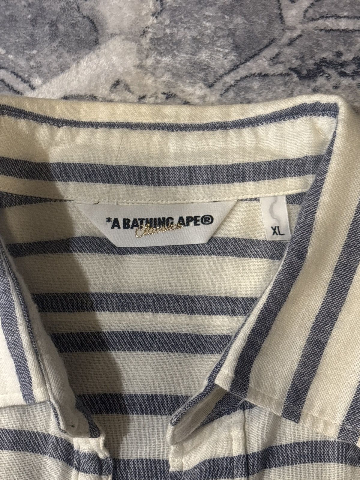 Bape BAPE Border Stripe Flannel Size US XL / EU 56 / 4 - 3 Thumbnail