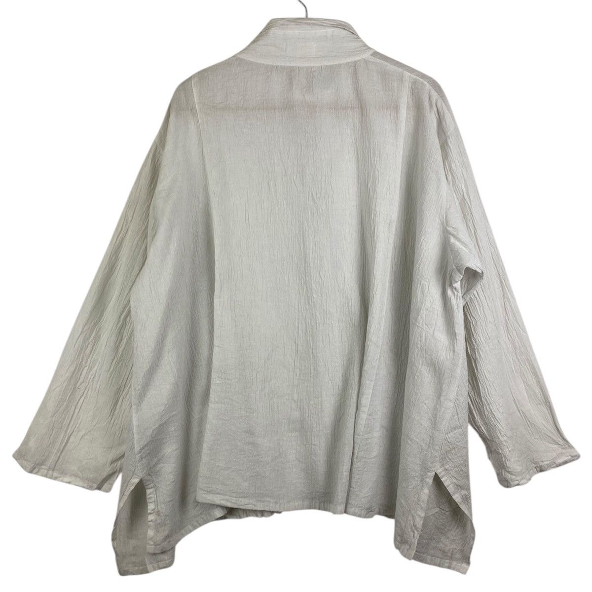 Issey Miyake Plantation Crinkled Cotton Shirt Made in Japan Size US M / EU 48-50 / 2 - 3 Thumbnail