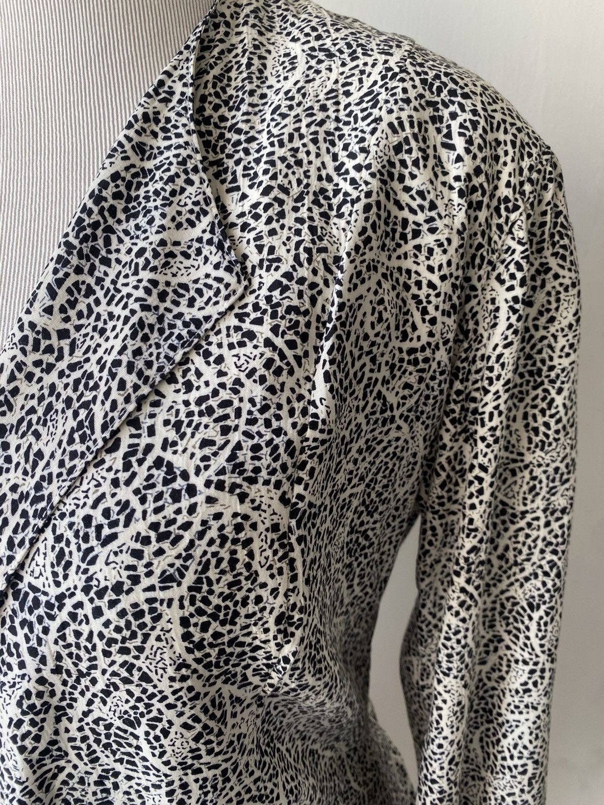 Other COMPONIX Rayon Open Front Cardigan Jacket (USA Made) Size L / US 10 / IT 46 - 6 Thumbnail