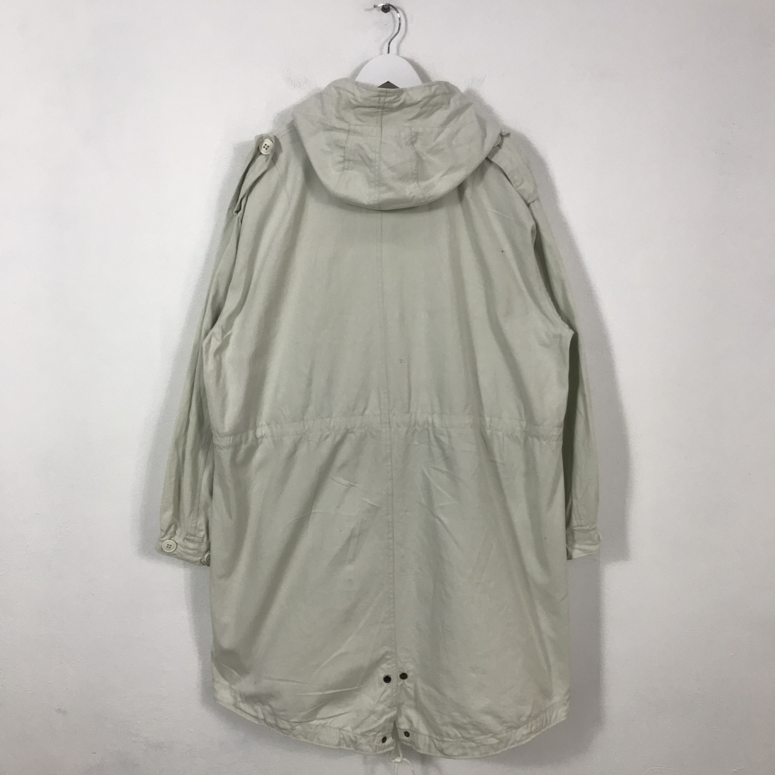 Vintage y2k Army parkas Jacket K52B20 Size US XL / EU 56 / 4 - 3 Thumbnail
