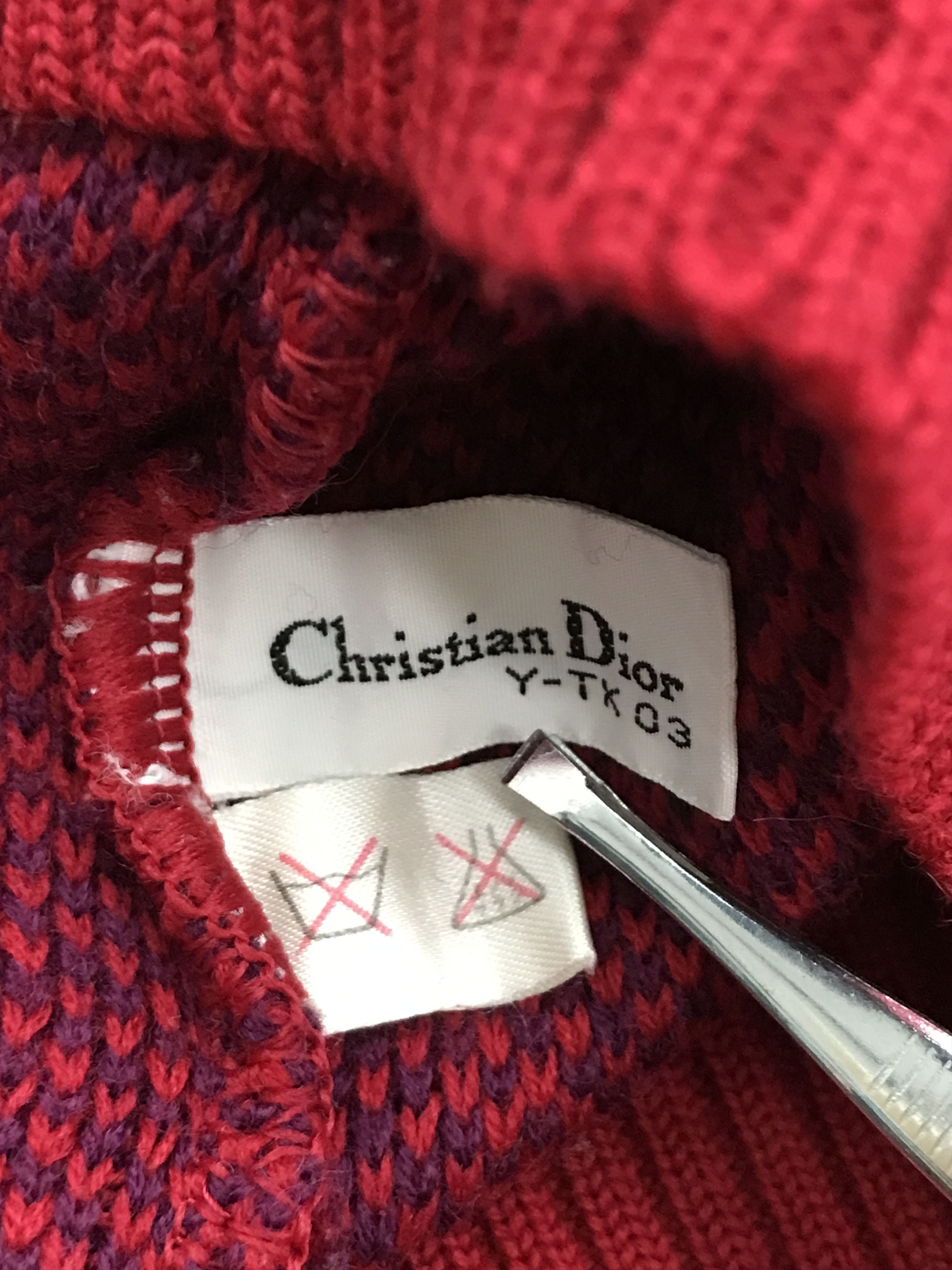 Christian Dior Monsieur Vintage Christian Dior Knit Jumper Sweater Trotter Monogram Size L / US 10 / IT 46 - 3 Thumbnail