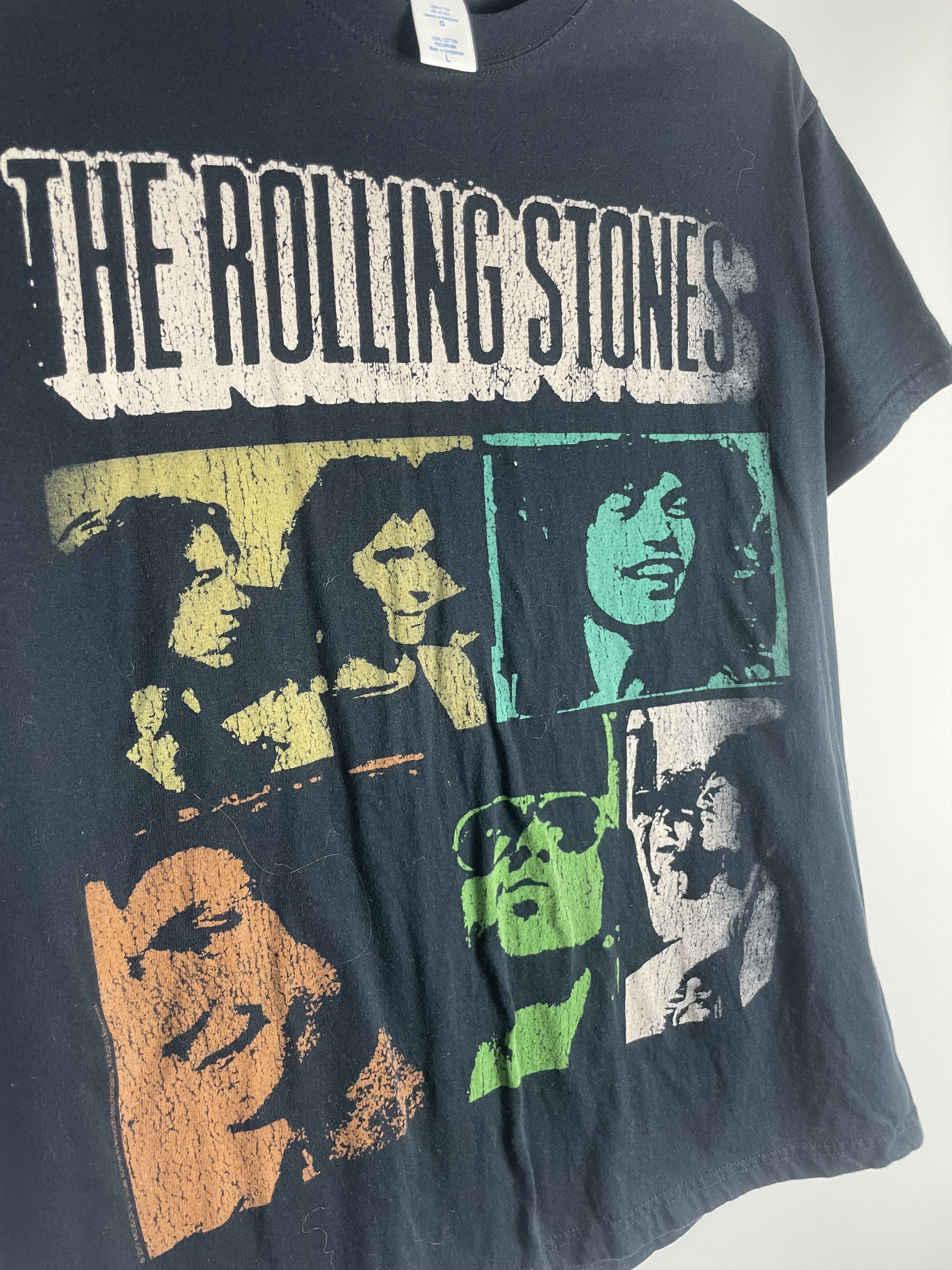 Band Tees Vintage Y2K The Rolling Stones Tee Face Print Band Tour Rock Size US L / EU 52-54 / 3 - 7 Thumbnail