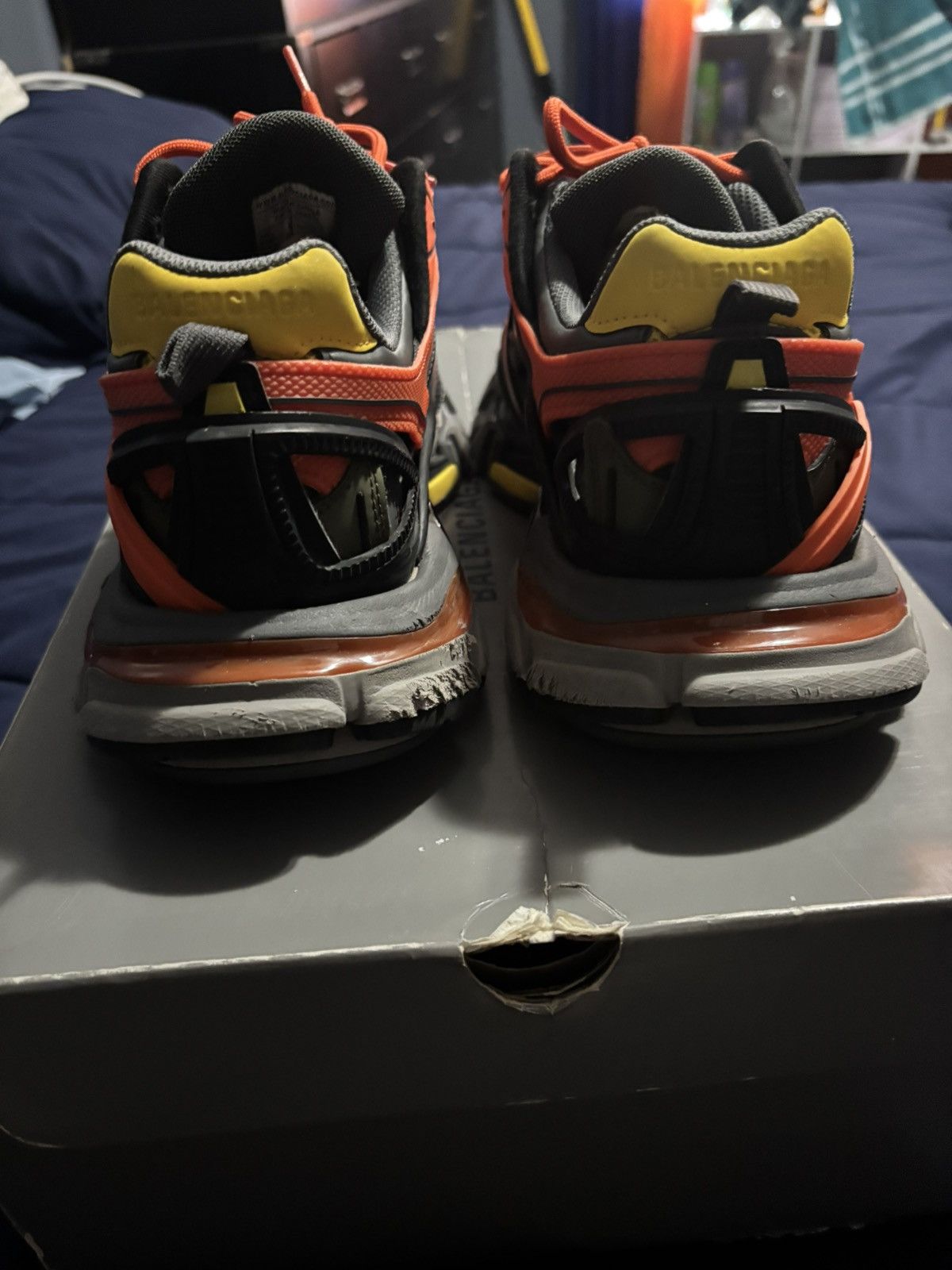Balenciaga balenciaga track 2 orange Size US 8 / EU 41 - 3 Thumbnail