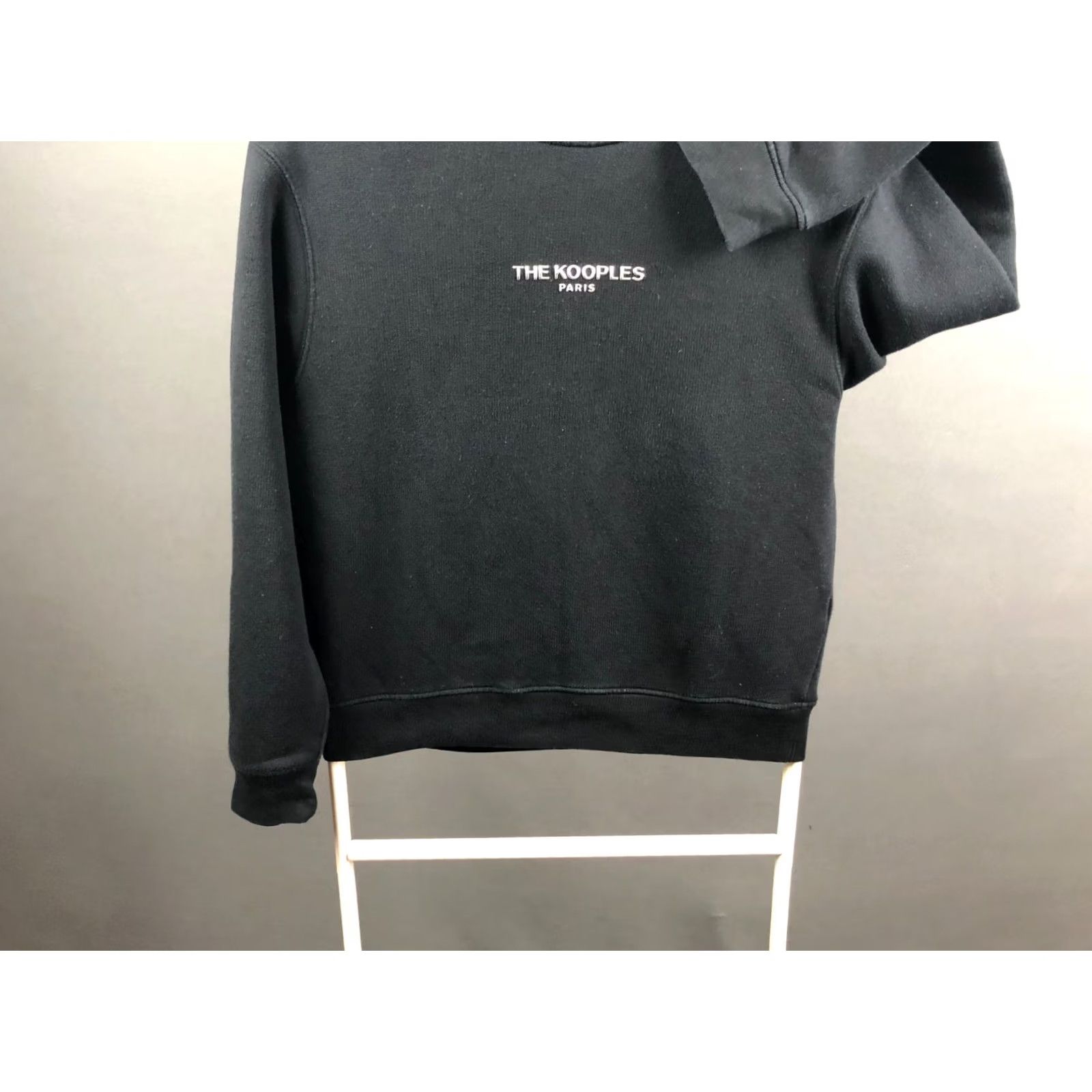 The Kooples The Kooples Sweatshirt Logo Black Cotton Modal Elastane Crew Neck Long Sleeve Women Size 0 Regular Pullover Shirt Vintage No Size XS / US 0-2 / IT 36-38 - 6 Thumbnail