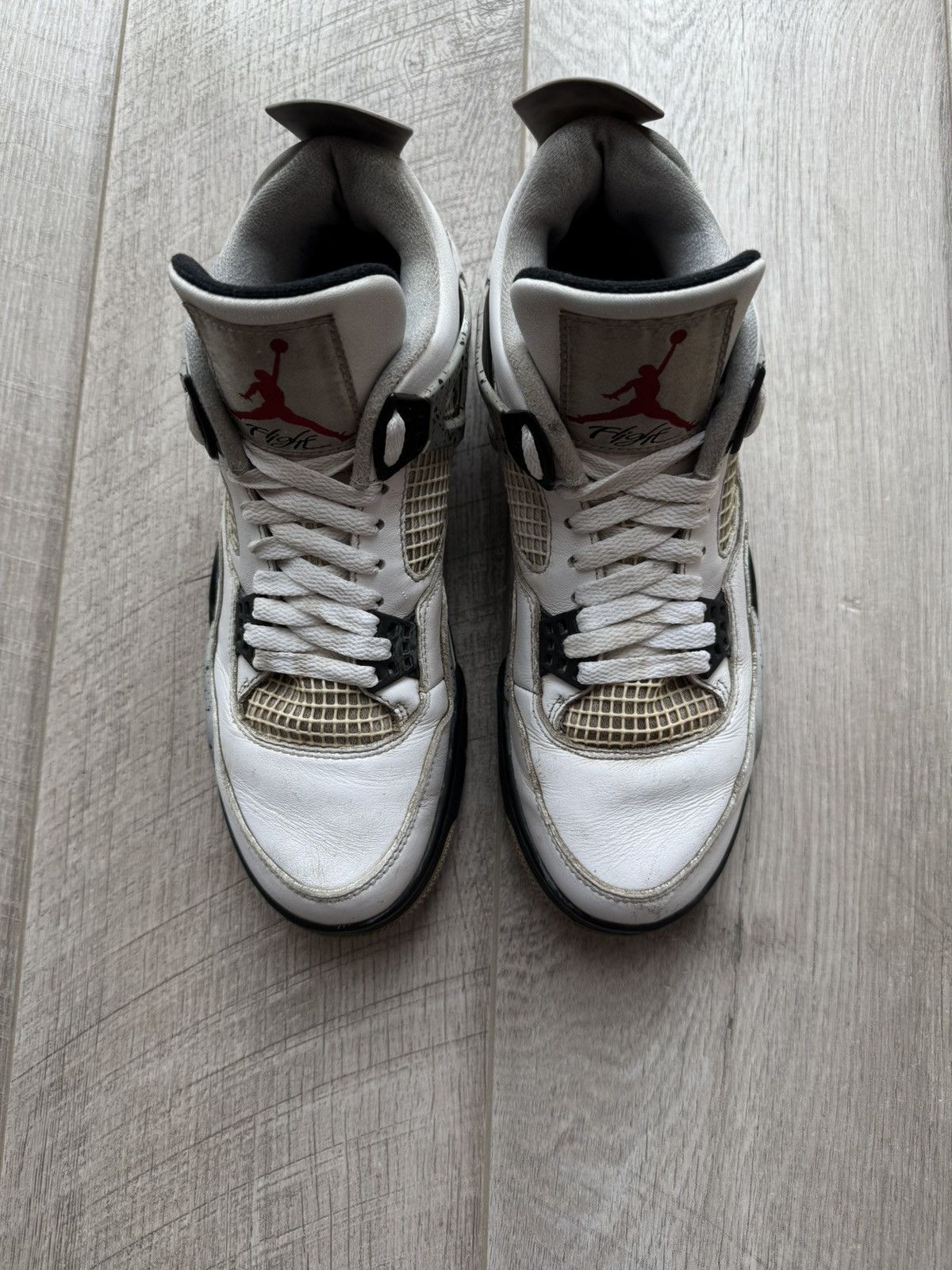 Jordan Brand Jordan 4 Retro OG Mid White Cement 840606-192 size 41 us 8 Size US 8 / EU 41 - 3 Thumbnail