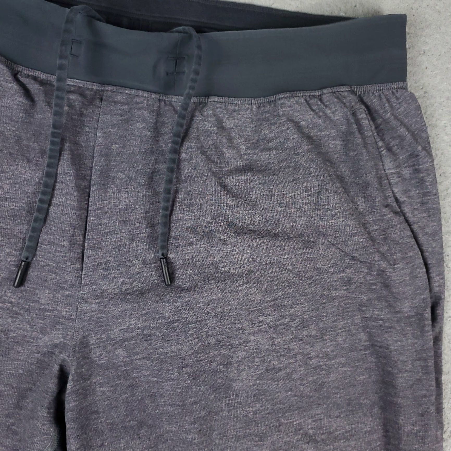 Lululemon Lululemon Shorts Mens Size XL Gray Lace Tie Stretch Active Running * Size US 36 / EU 52 - 3 Thumbnail