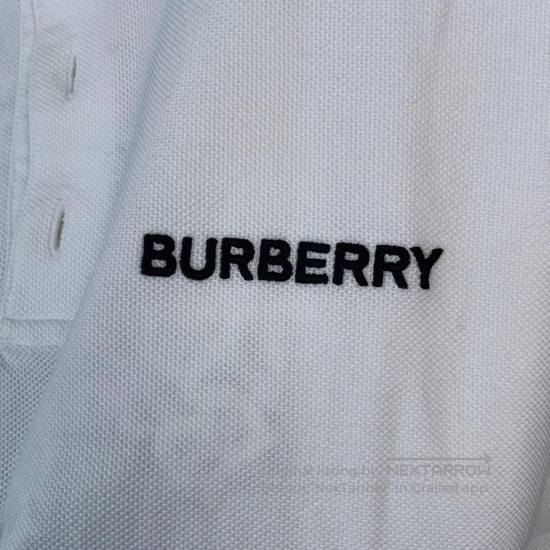 Burberry Burberry White Lettering on Front and Camo Pattern on Back Size US XL / EU 56 / 4 - 4 Thumbnail