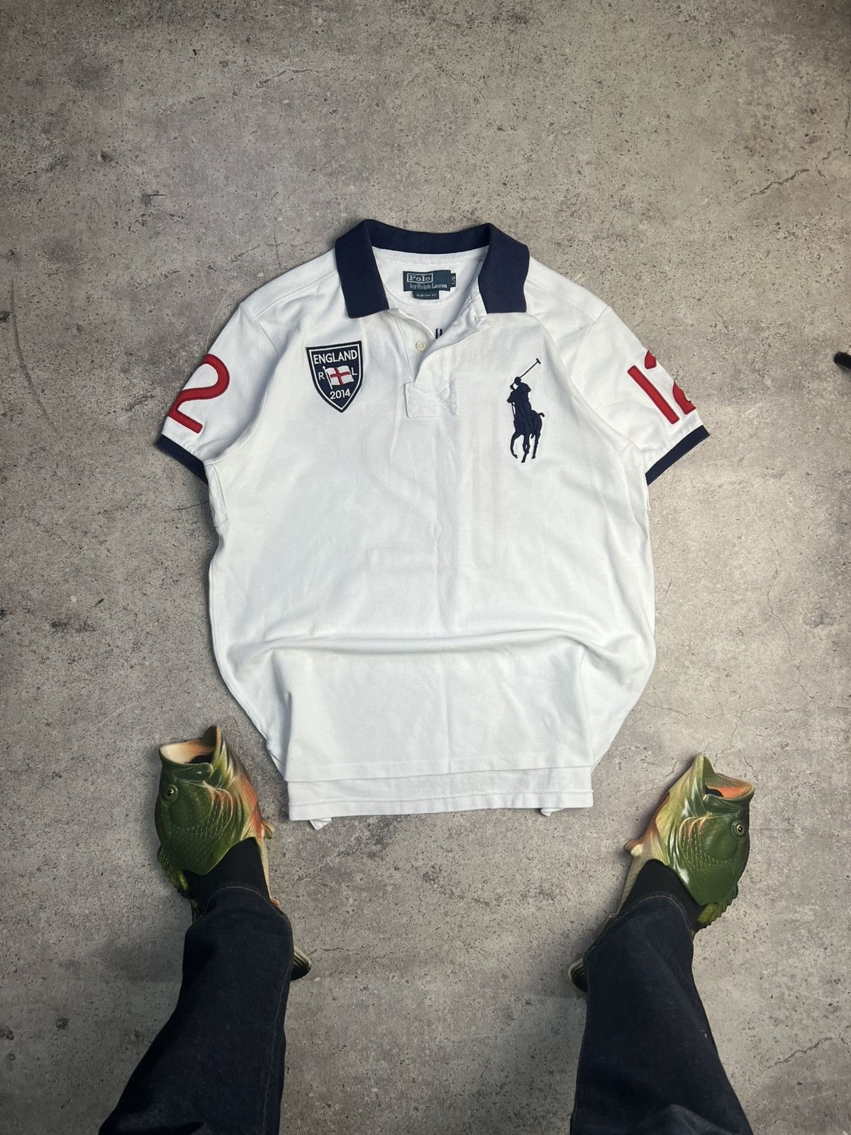 Polo Ralph Lauren Polo Ralph Lauren England Polo Shirt Size US L / EU 52-54 / 3 - 1 Thumbnail