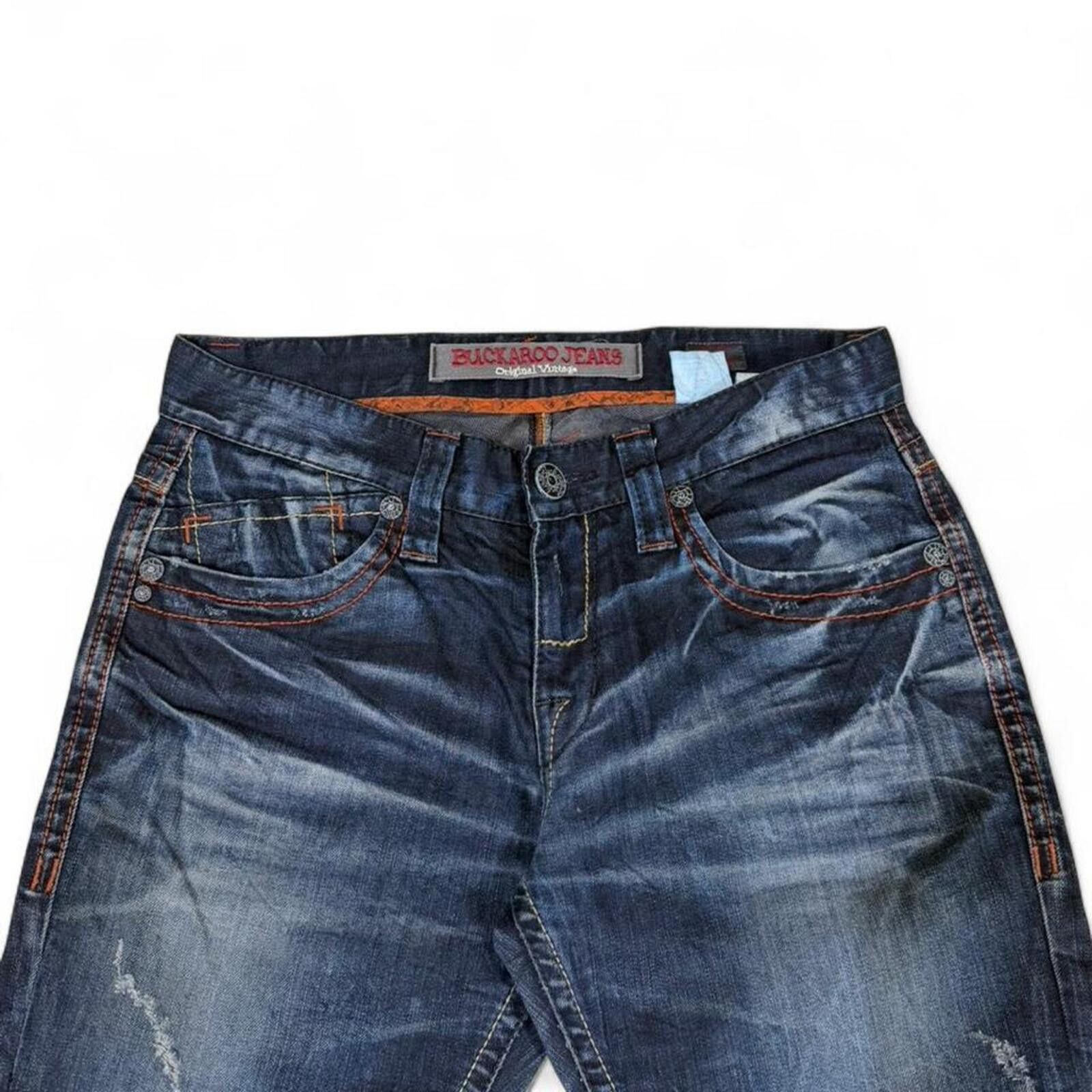 Other Vintage style Buckaroo dark wash regular fit denim jeans Size US 34 / EU 50 - 5 Thumbnail