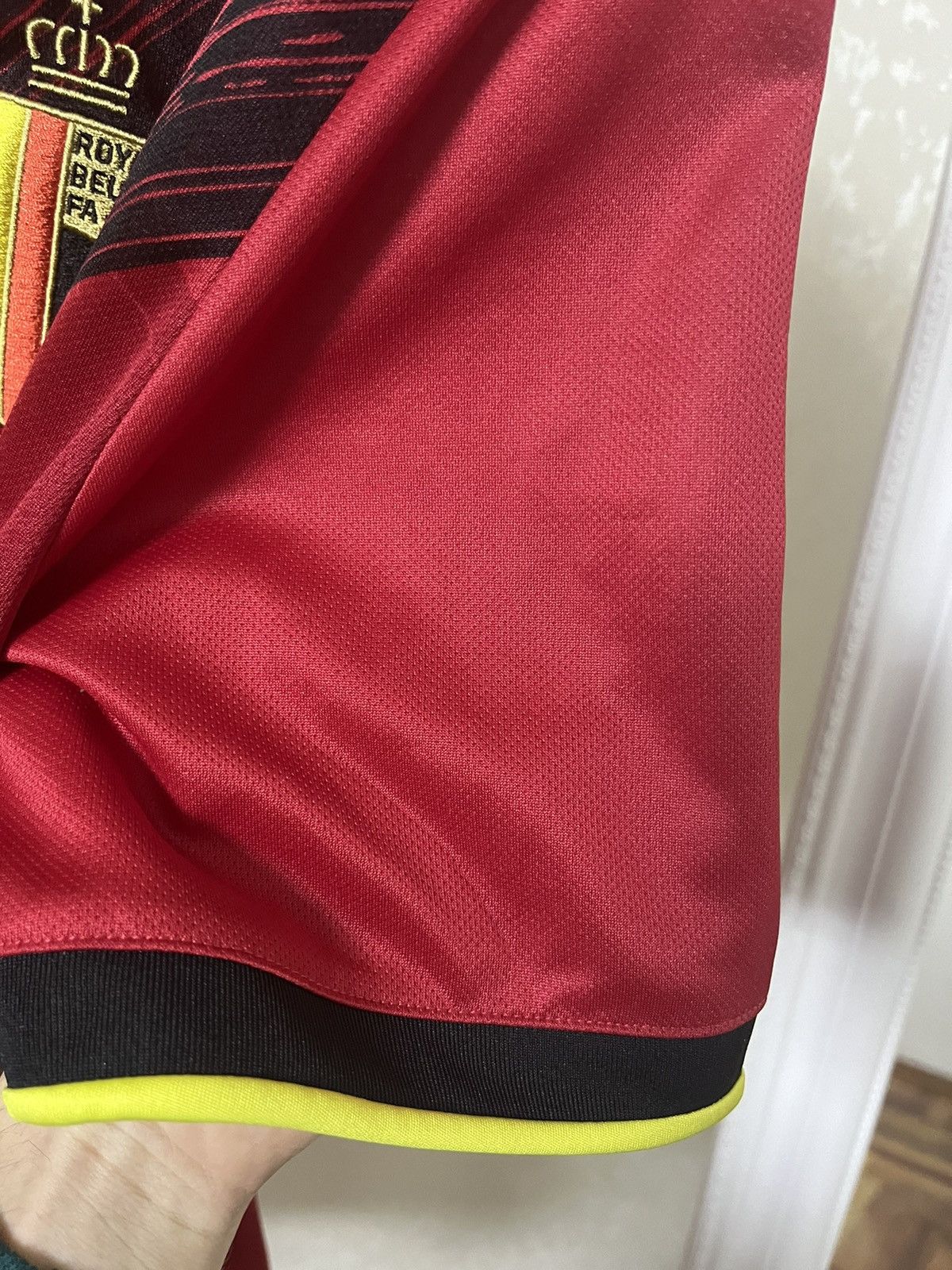 Vintage Adidas Belgium Vintage 18/19 Home Jersey Size US L / EU 52-54 / 3 - 5 Thumbnail