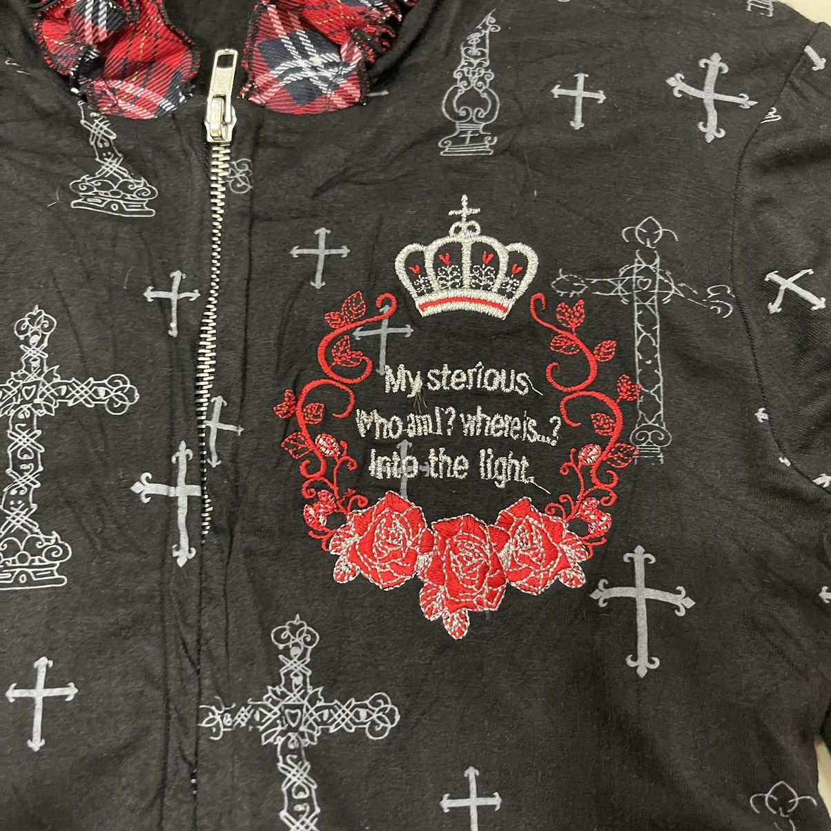 If Six Was Nine 🇯🇵Body Line Cross Punk Shirt Size XS / US 0-2 / IT 36-38 - 11 Thumbnail