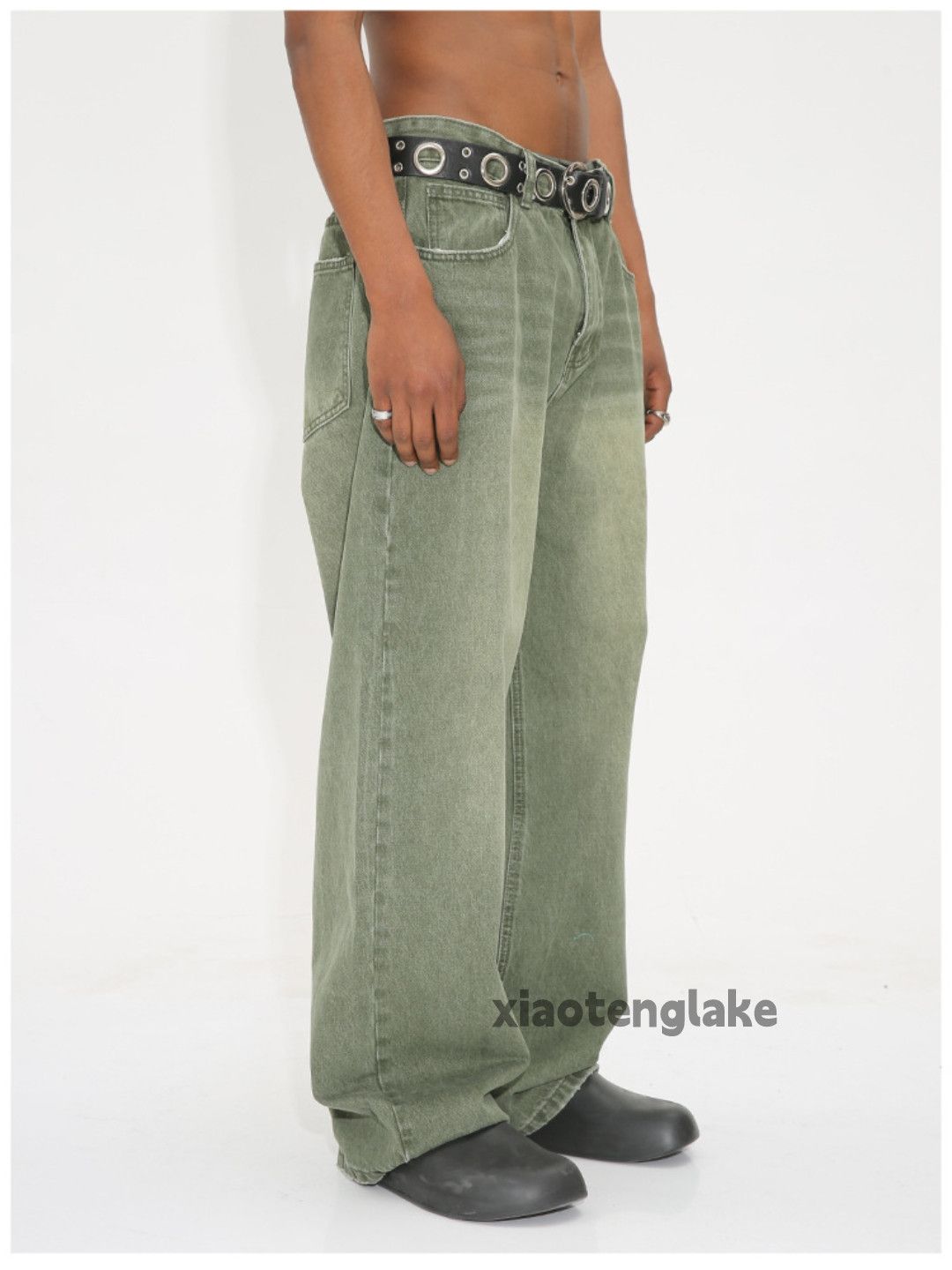 Jean Utility washed faded dance yuppie skate hiphop jeans Size US 28 / EU 44 - 5 Thumbnail