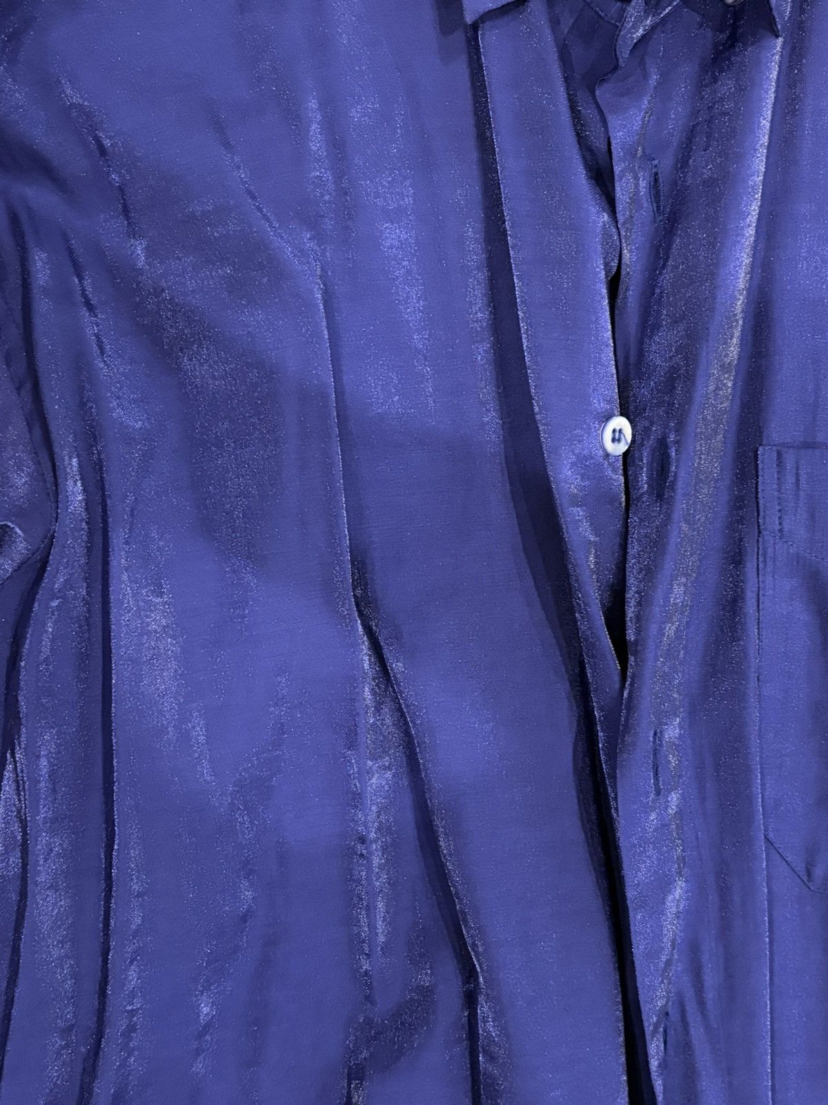 Issey Miyake Oversized Iridescent Shirt Size US M / EU 48-50 / 2 - 3 Thumbnail