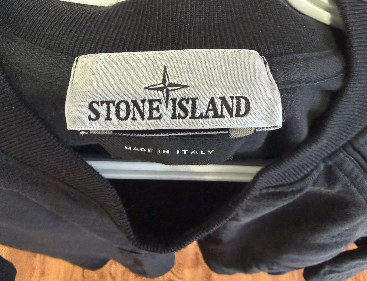 Stone Island Stone Island Black Organic Cotton T-Shirt Size US M / EU 48-50 / 2 - 3 Thumbnail