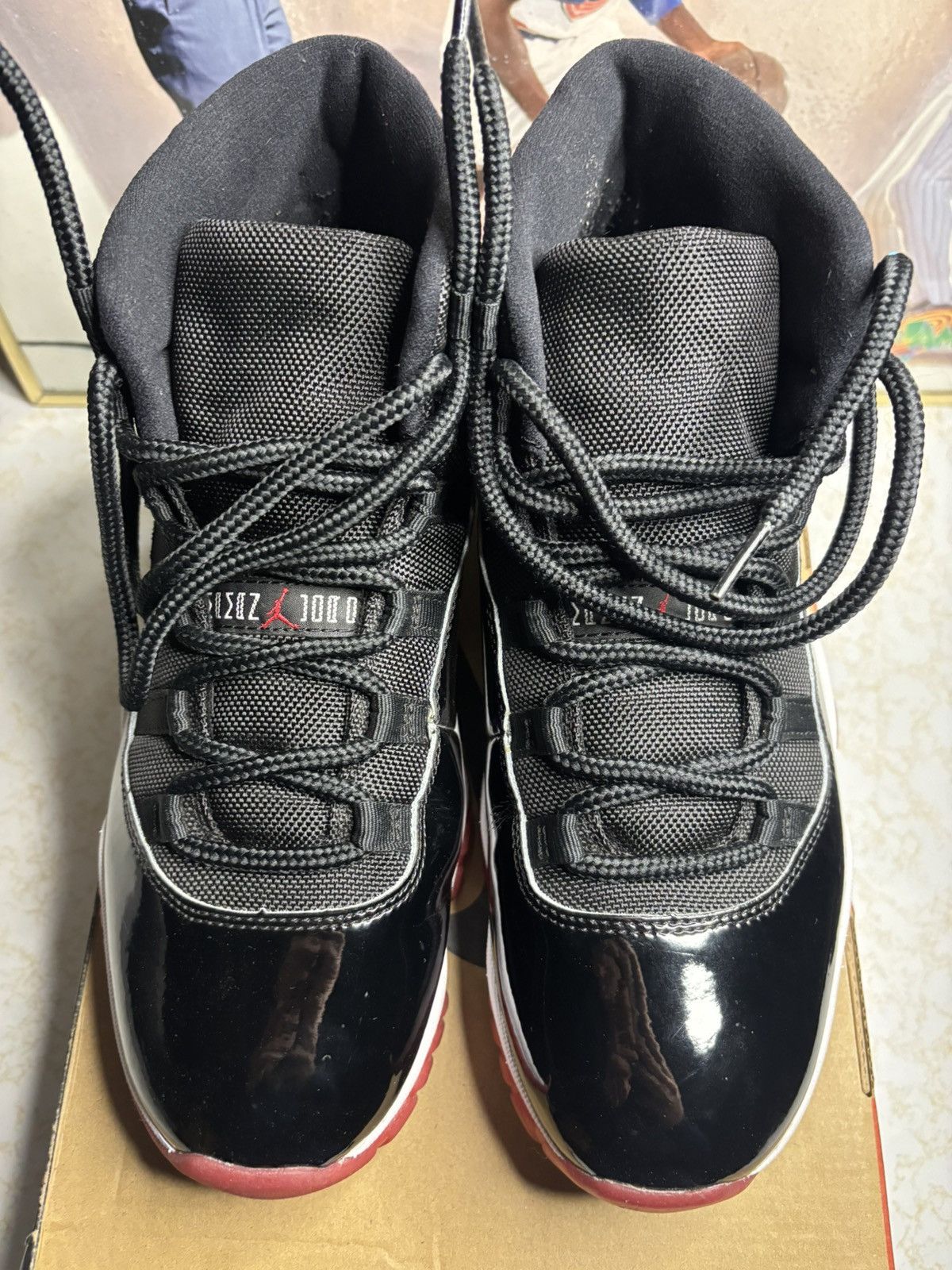 Jordan Brand Air Jordan 11 Bred 2019 Size US 10 / EU 43 - 2 Thumbnail