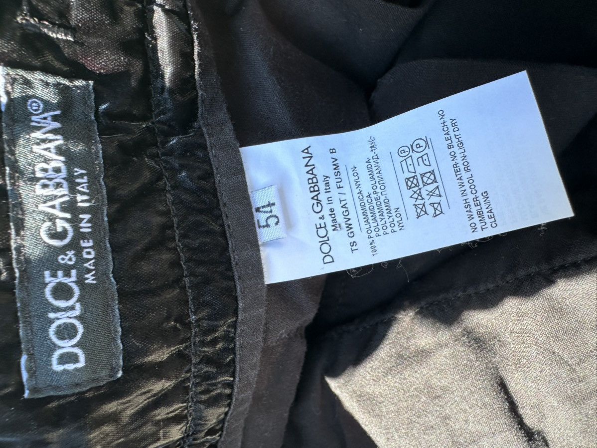 Dolce & Gabbana Dolce & Gabbana cargo pants iridescent black sz54 Size US 38 / EU 54 - 10 Thumbnail
