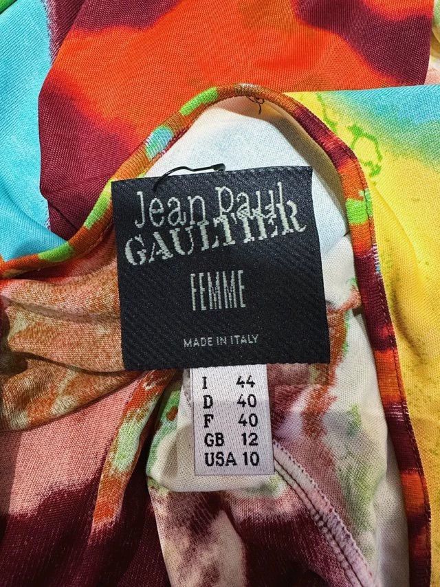 Jean Paul Gaultier Jean Paul Gaultier Vintage Runway Halter Maxi Dress Size M / US 6-8 / IT 42-44 - 9 Thumbnail